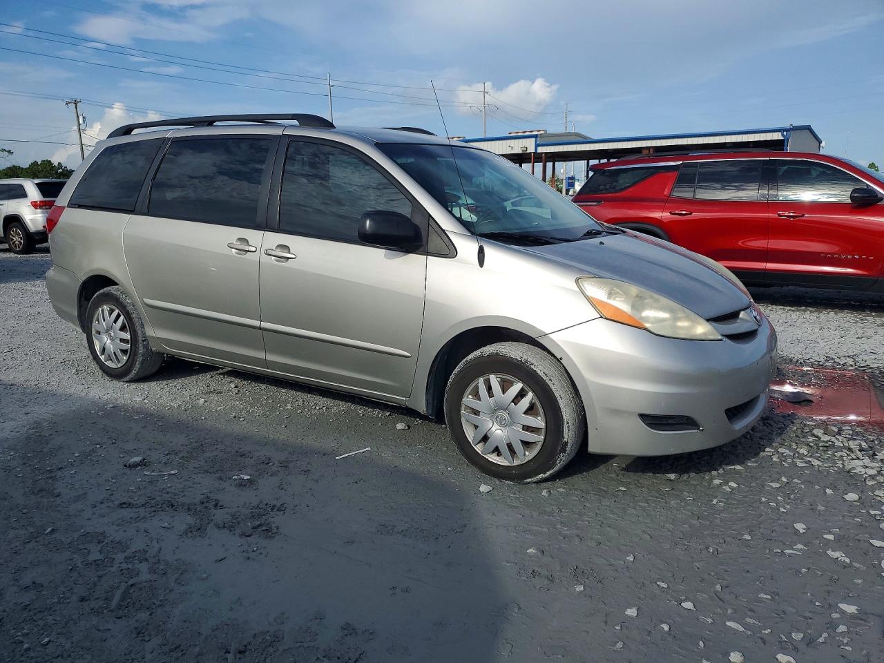 2006 Toyota Sienna Ce 7 Passenger Silver vin: 5TDZA23C36S537358