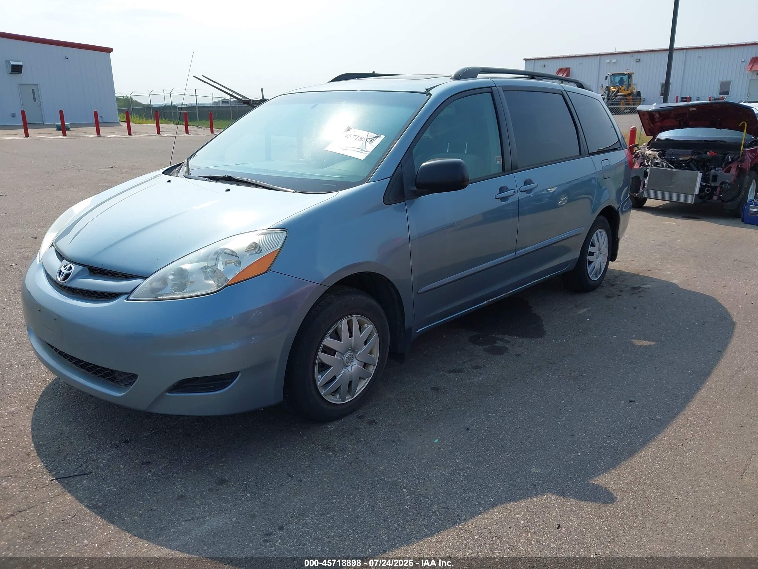 2006 Toyota Sienna Le Blue vin: 5TDZA23C36S542561
