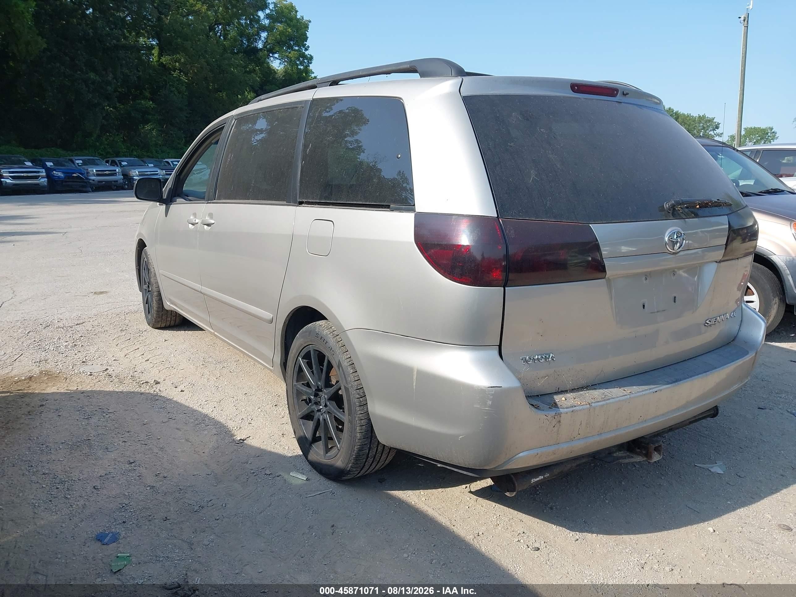 2006 Toyota Sienna Le Gold vin: 5TDZA23C36S543645