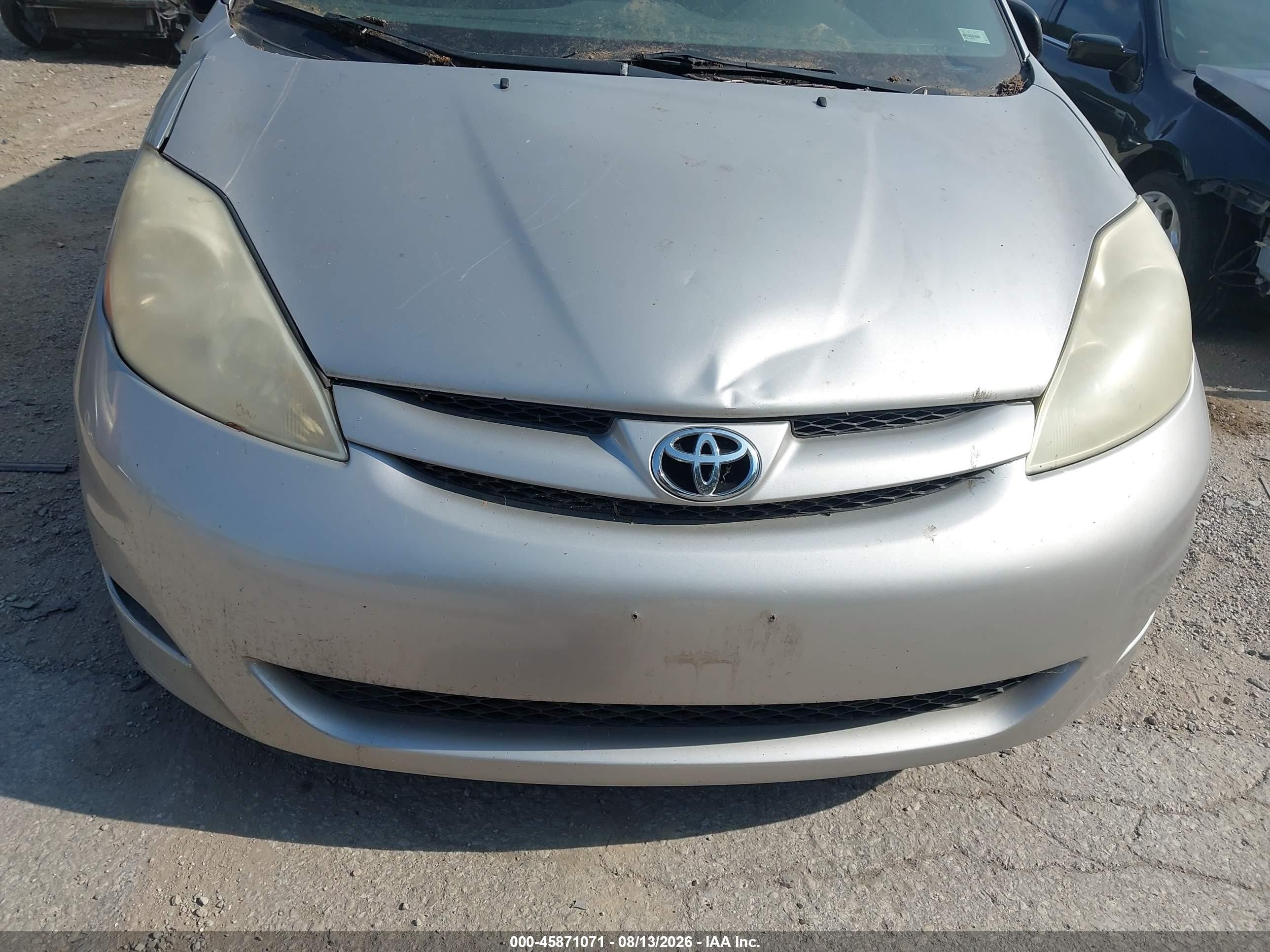 2006 Toyota Sienna Le Gold vin: 5TDZA23C36S543645