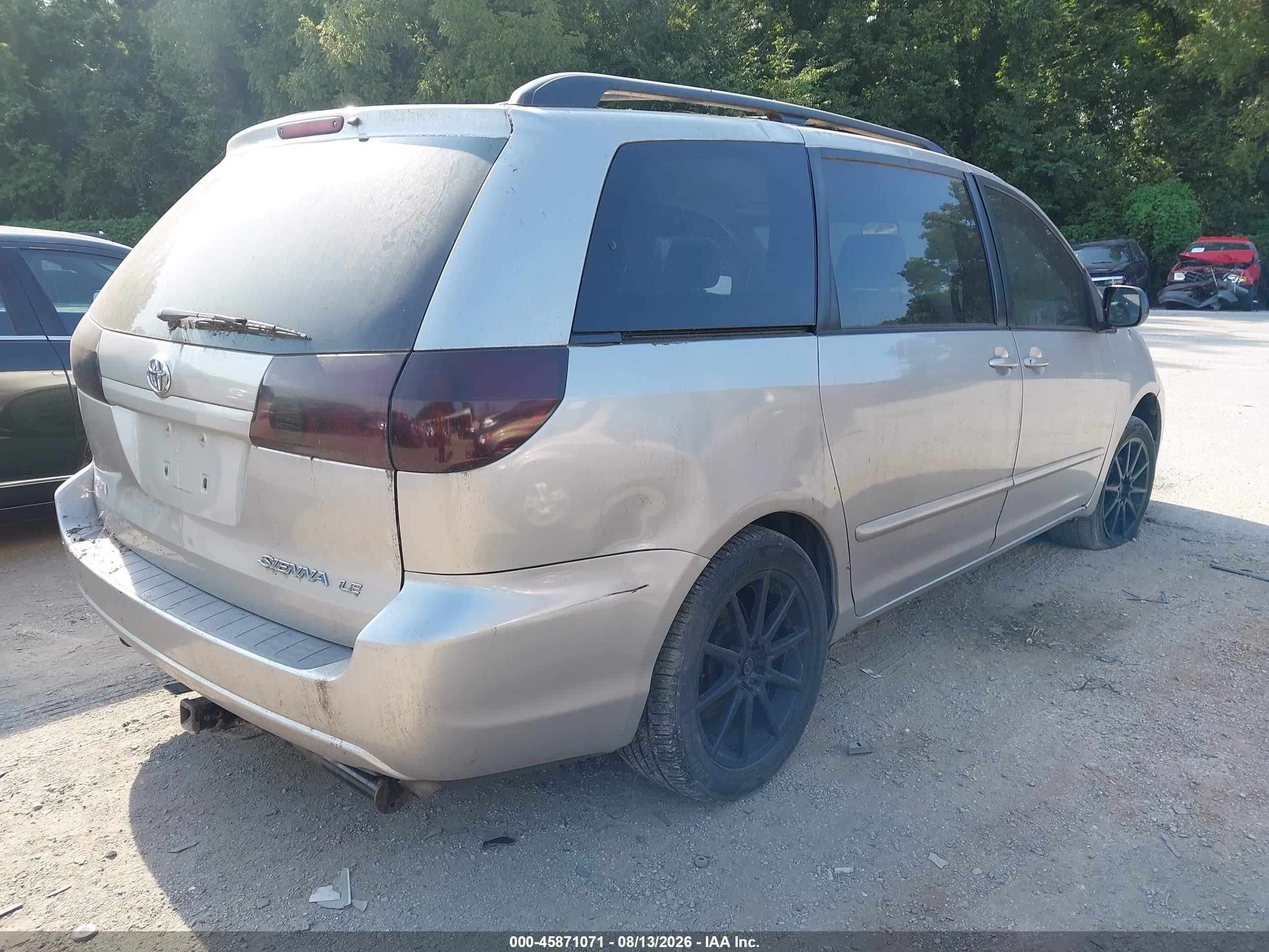 2006 Toyota Sienna Le Gold vin: 5TDZA23C36S543645