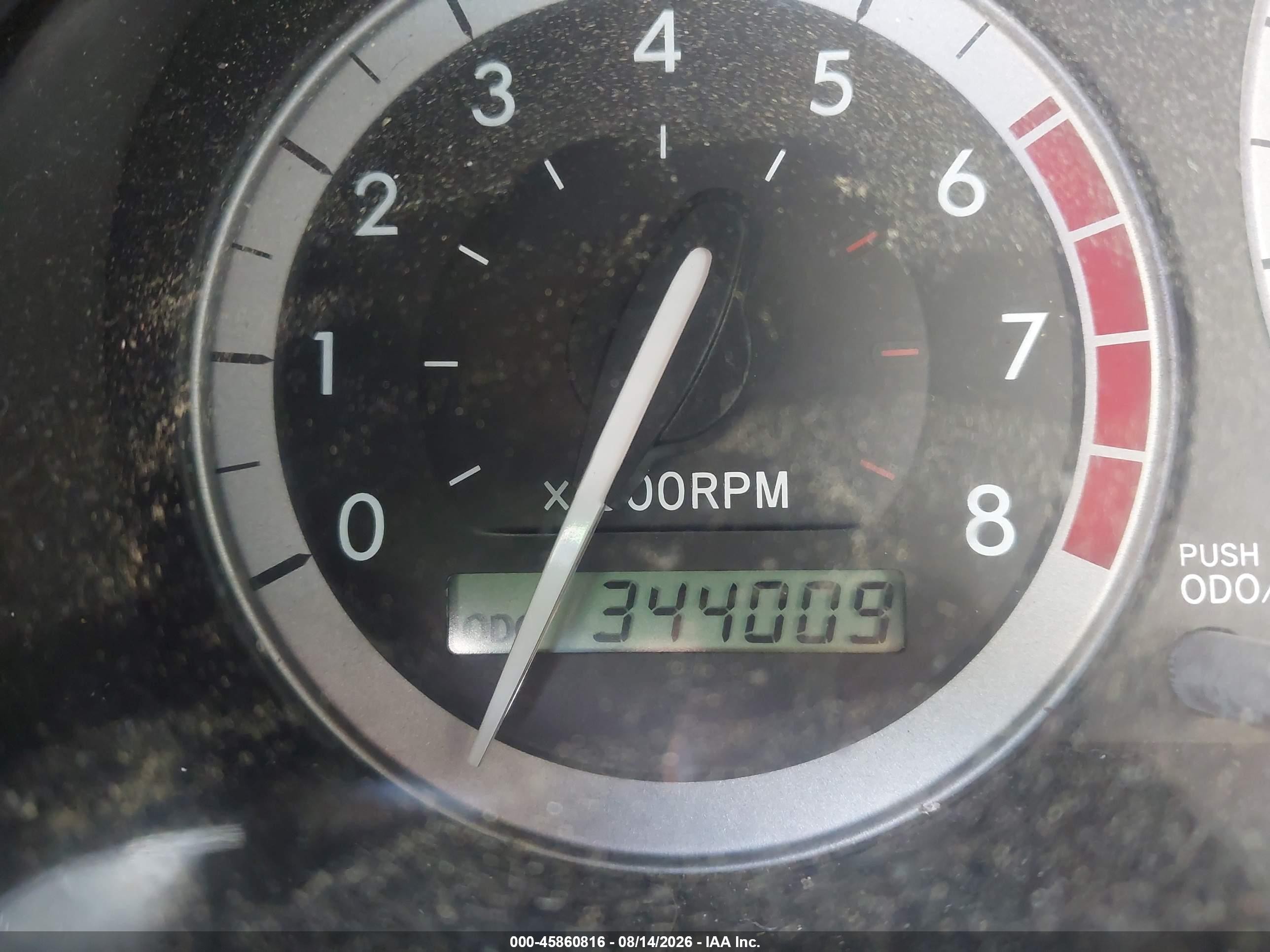 2004 Toyota Sienna Le Blue vin: 5TDZA23C44S027632
