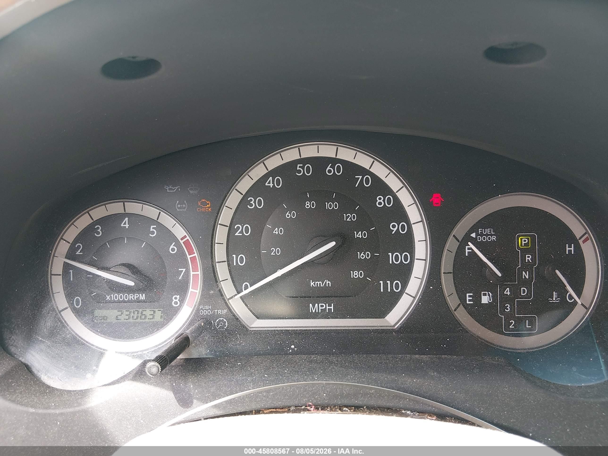 2004 Toyota Sienna Le Gold vin: 5TDZA23C44S092139