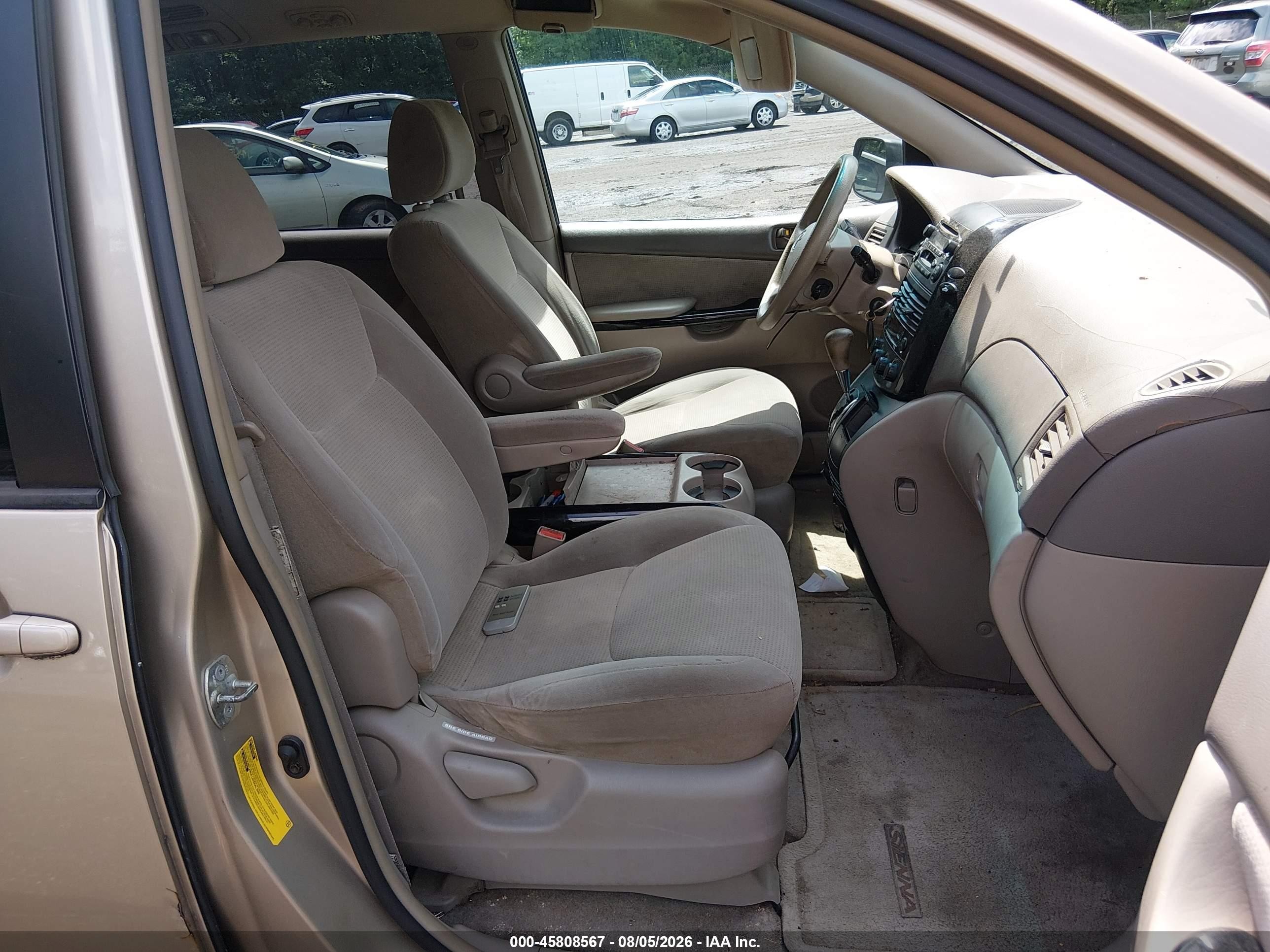 2004 Toyota Sienna Le Gold vin: 5TDZA23C44S092139