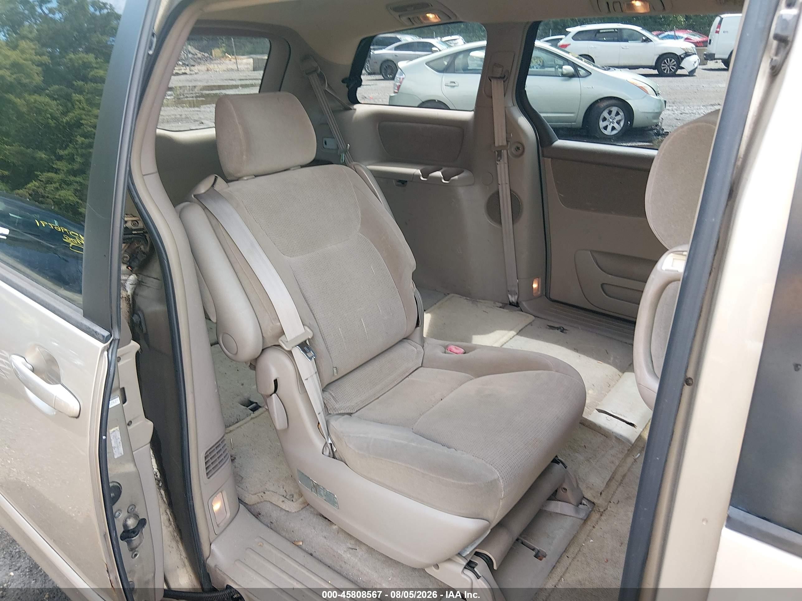 2004 Toyota Sienna Le Gold vin: 5TDZA23C44S092139