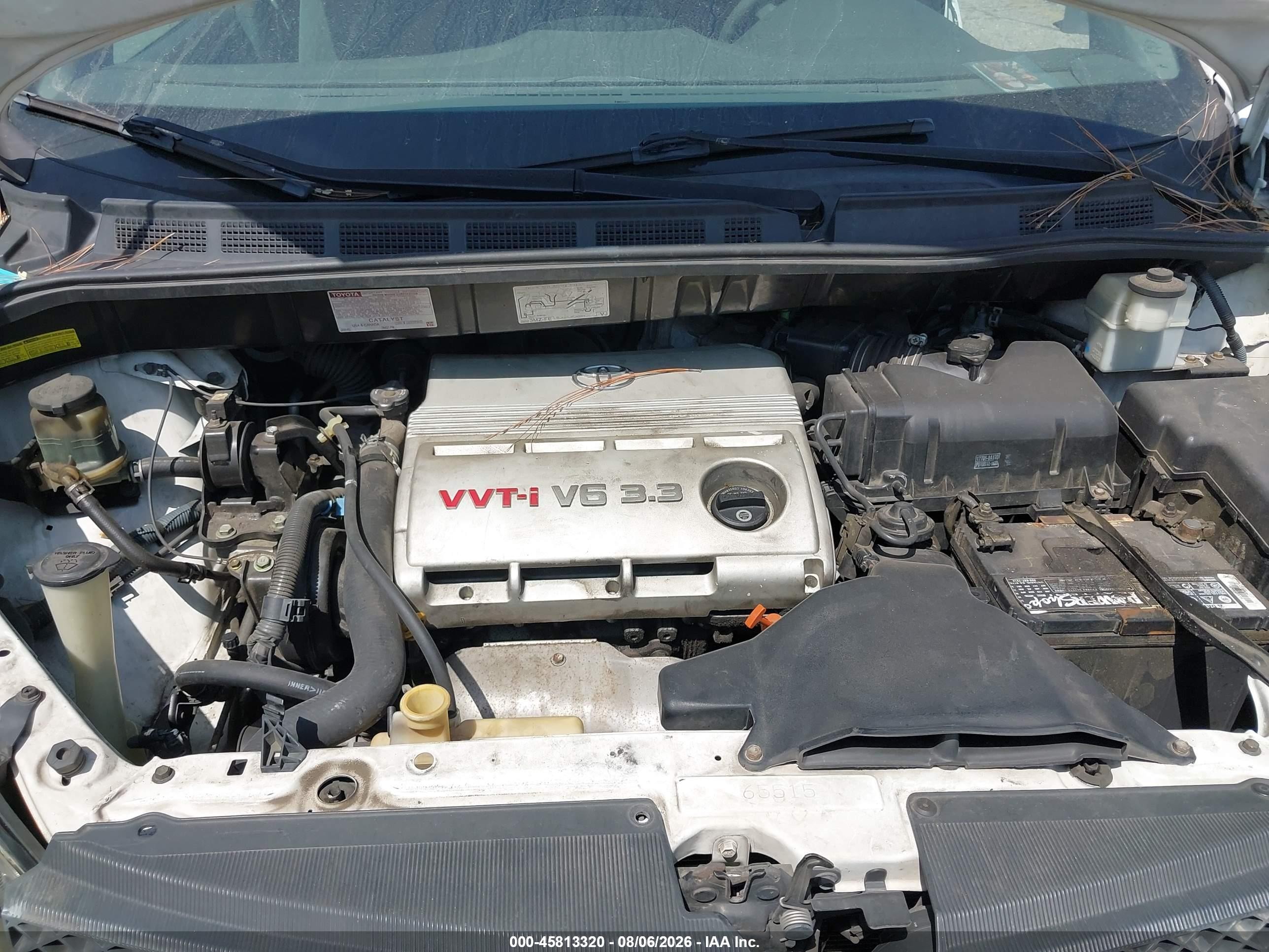 2004 Toyota Sienna Le White vin: 5TDZA23C44S100756