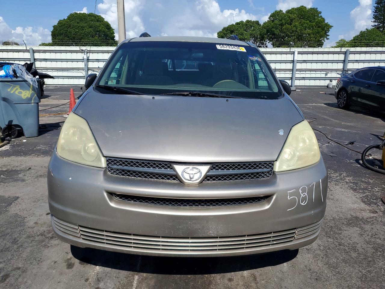 2004 Toyota Sienna Ce Beige vin: 5TDZA23C44S155871