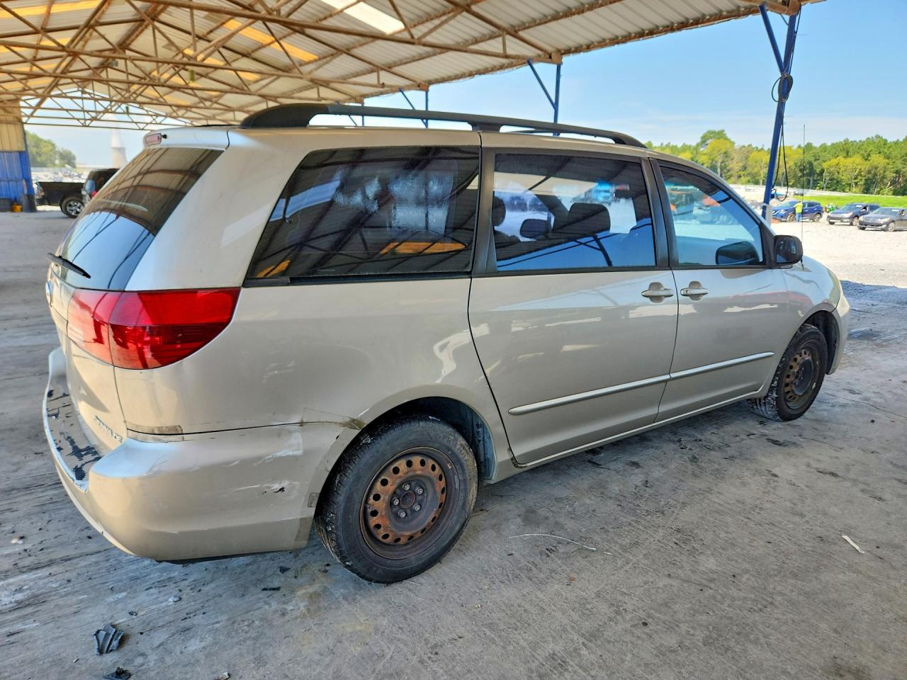 2005 Toyota Sienna Ce 8 Passenger Silver vin: 5TDZA23C45S226486