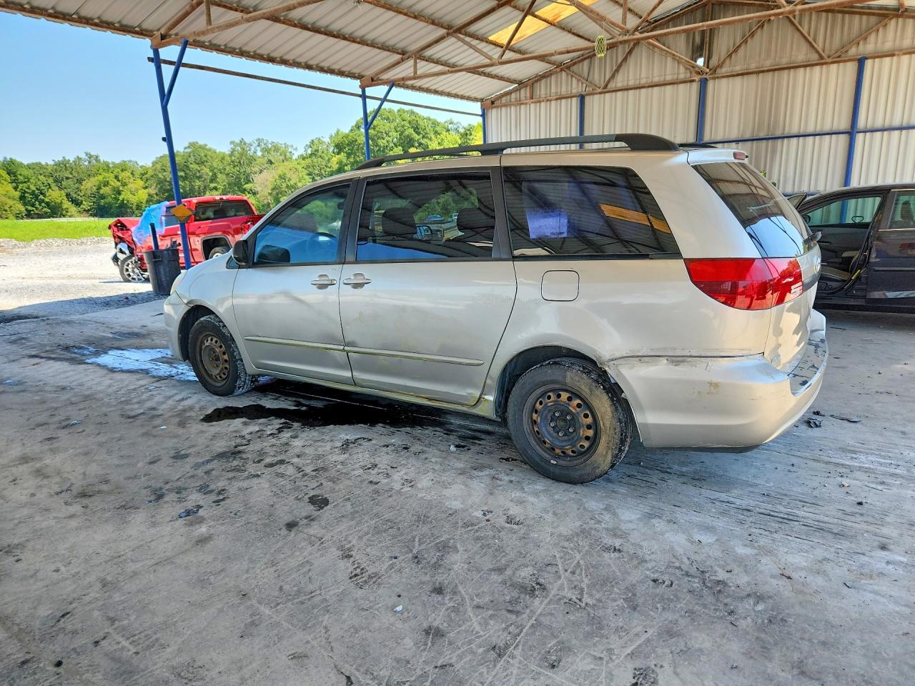 2005 Toyota Sienna Ce 8 Passenger Silver vin: 5TDZA23C45S226486