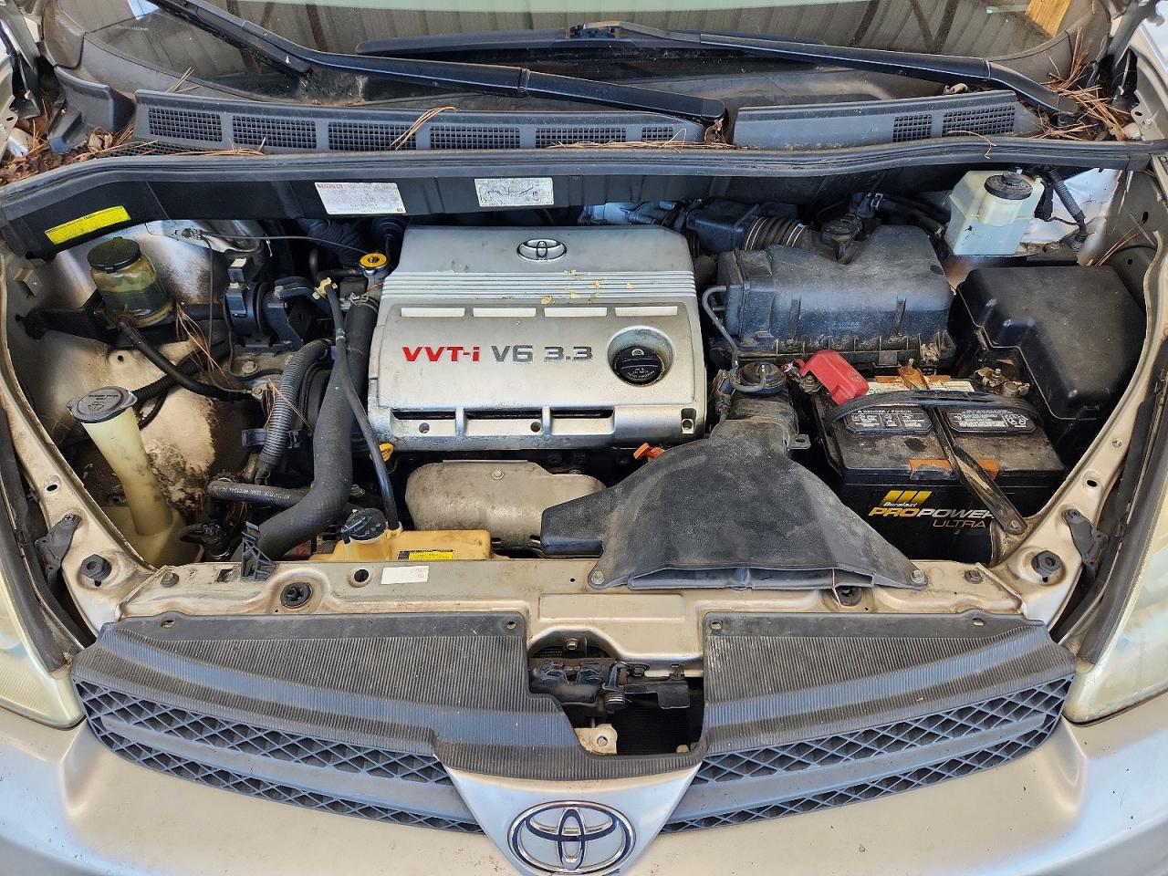 2005 Toyota Sienna Ce 8 Passenger Silver vin: 5TDZA23C45S226486