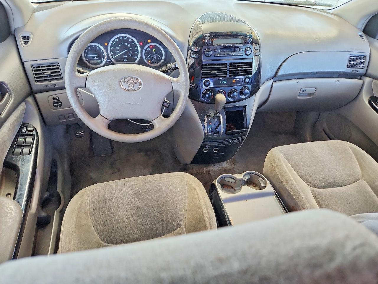 2005 Toyota Sienna Ce 8 Passenger Silver vin: 5TDZA23C45S226486