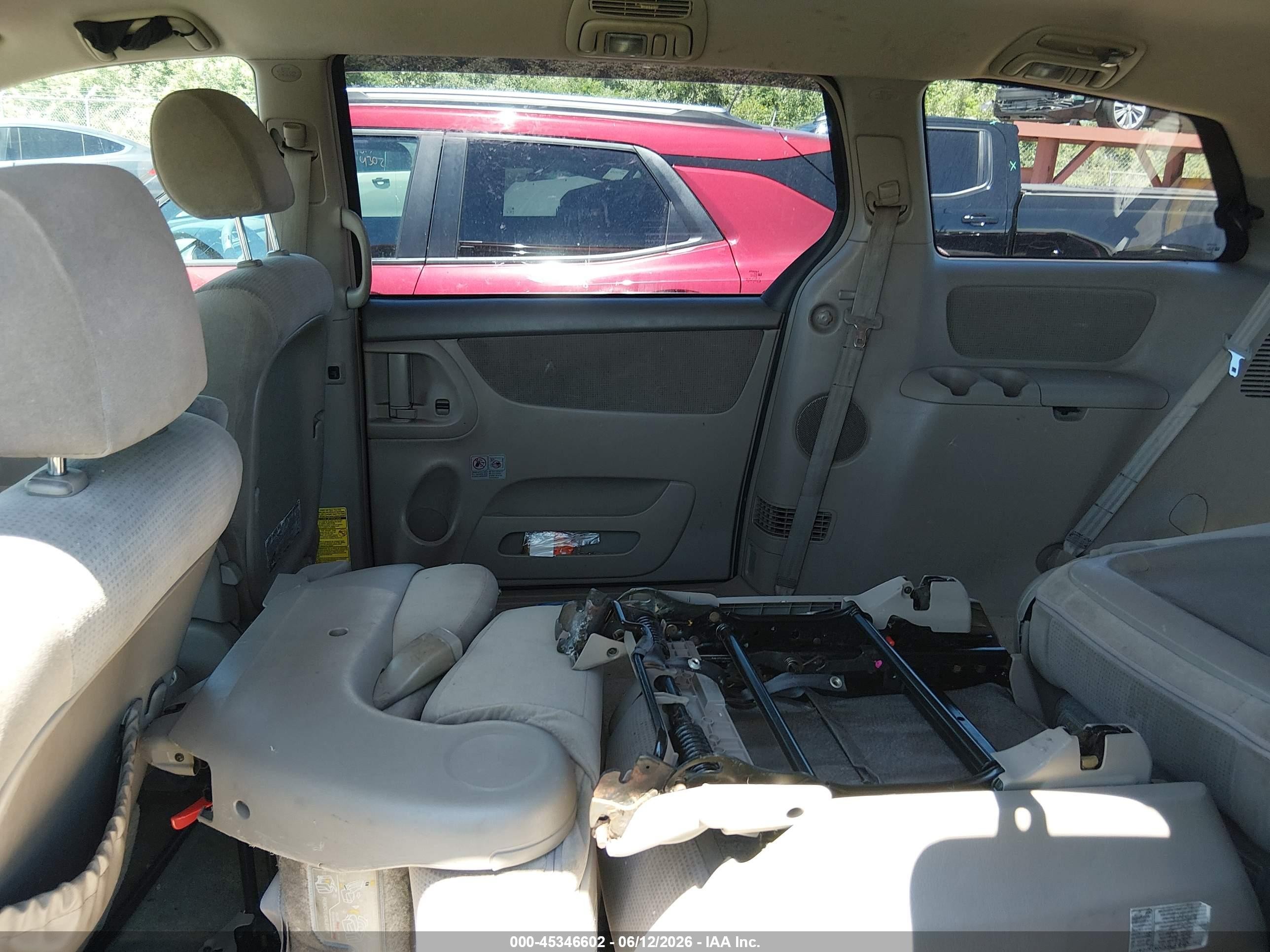 2005 Toyota Sienna Le Red vin: 5TDZA23C45S258774
