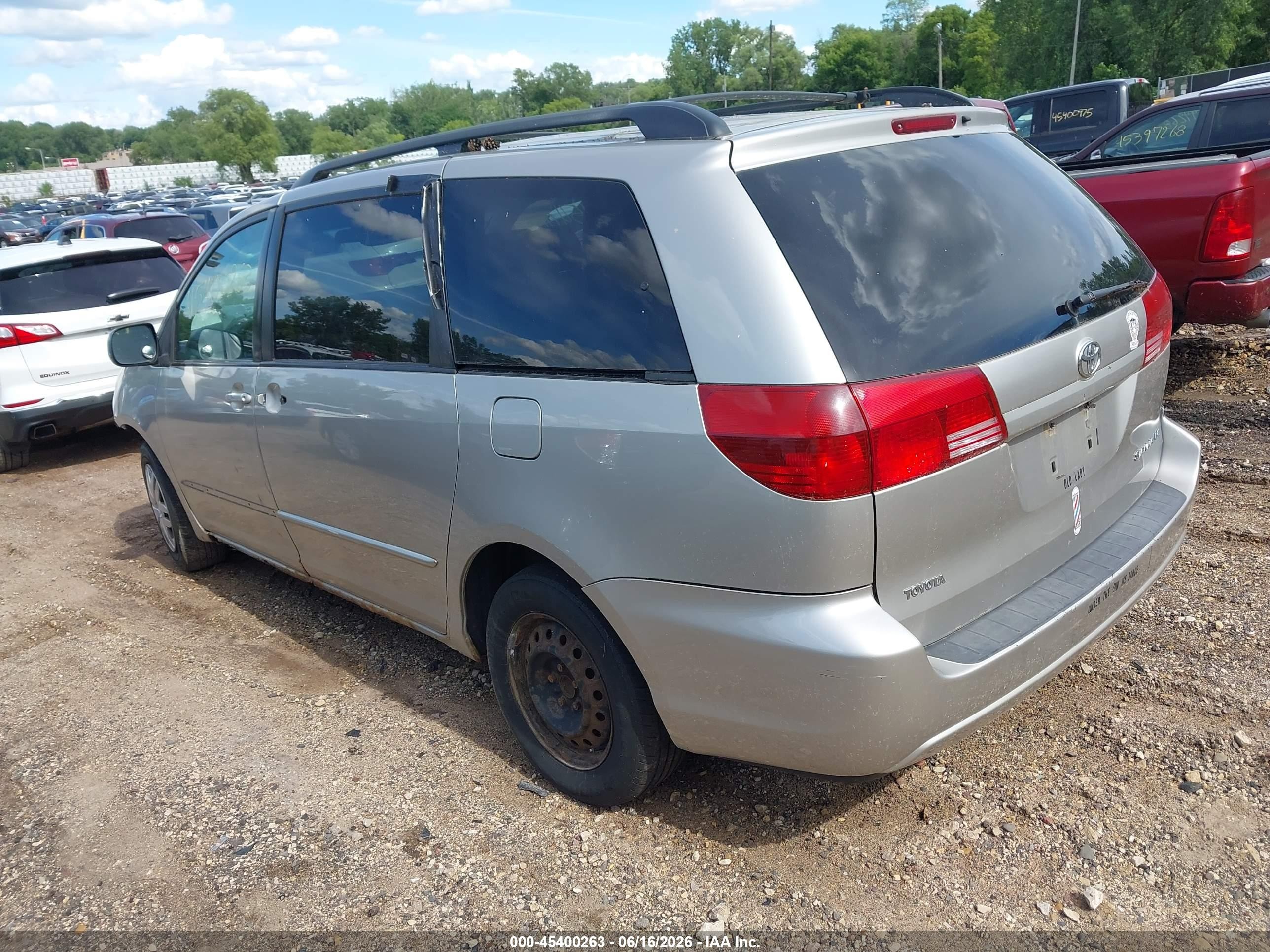 2005 Toyota Sienna Le Tan vin: 5TDZA23C45S347745