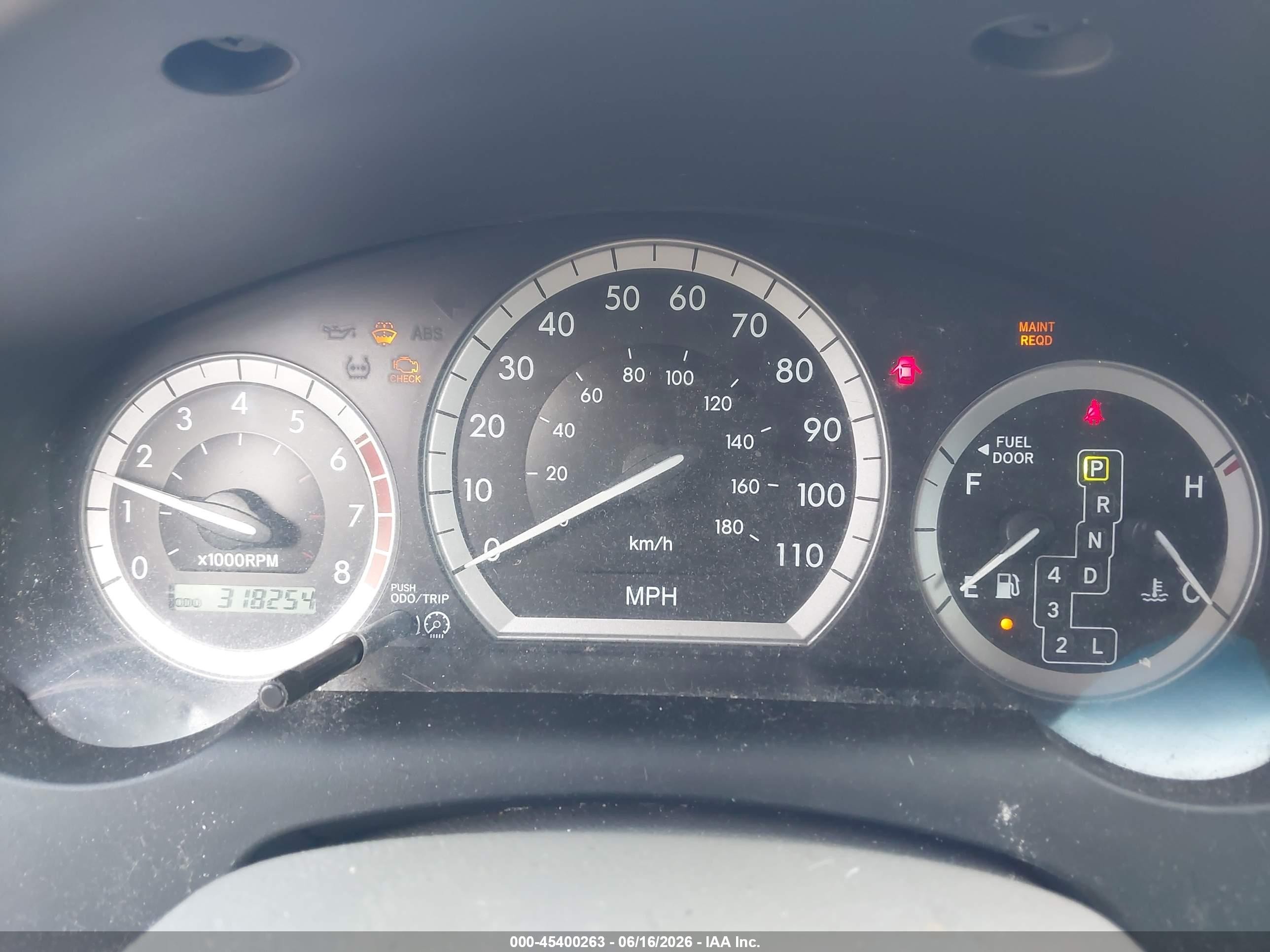 2005 Toyota Sienna Le Tan vin: 5TDZA23C45S347745