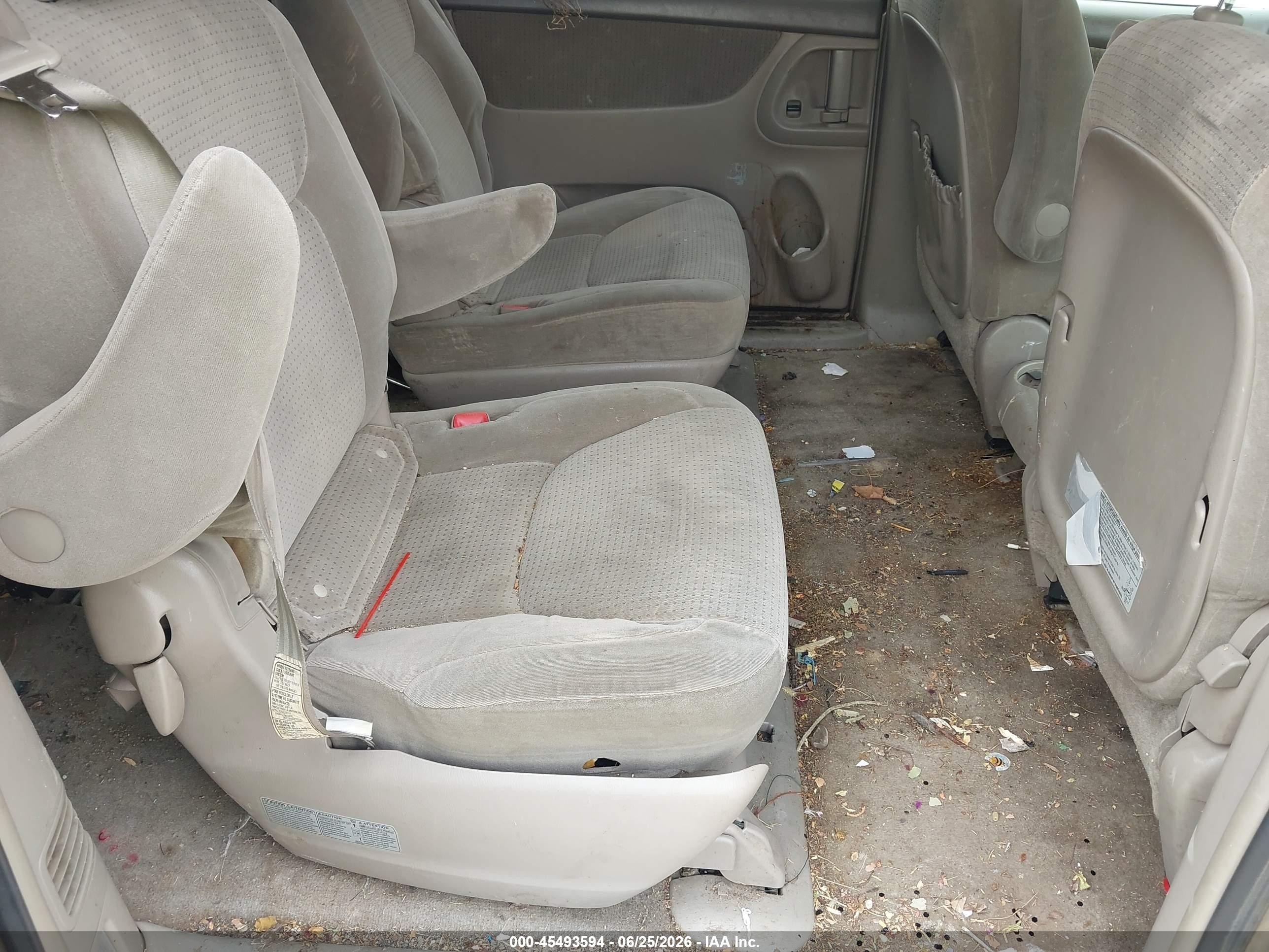 2006 Toyota Sienna Le Gold vin: 5TDZA23C46S390001