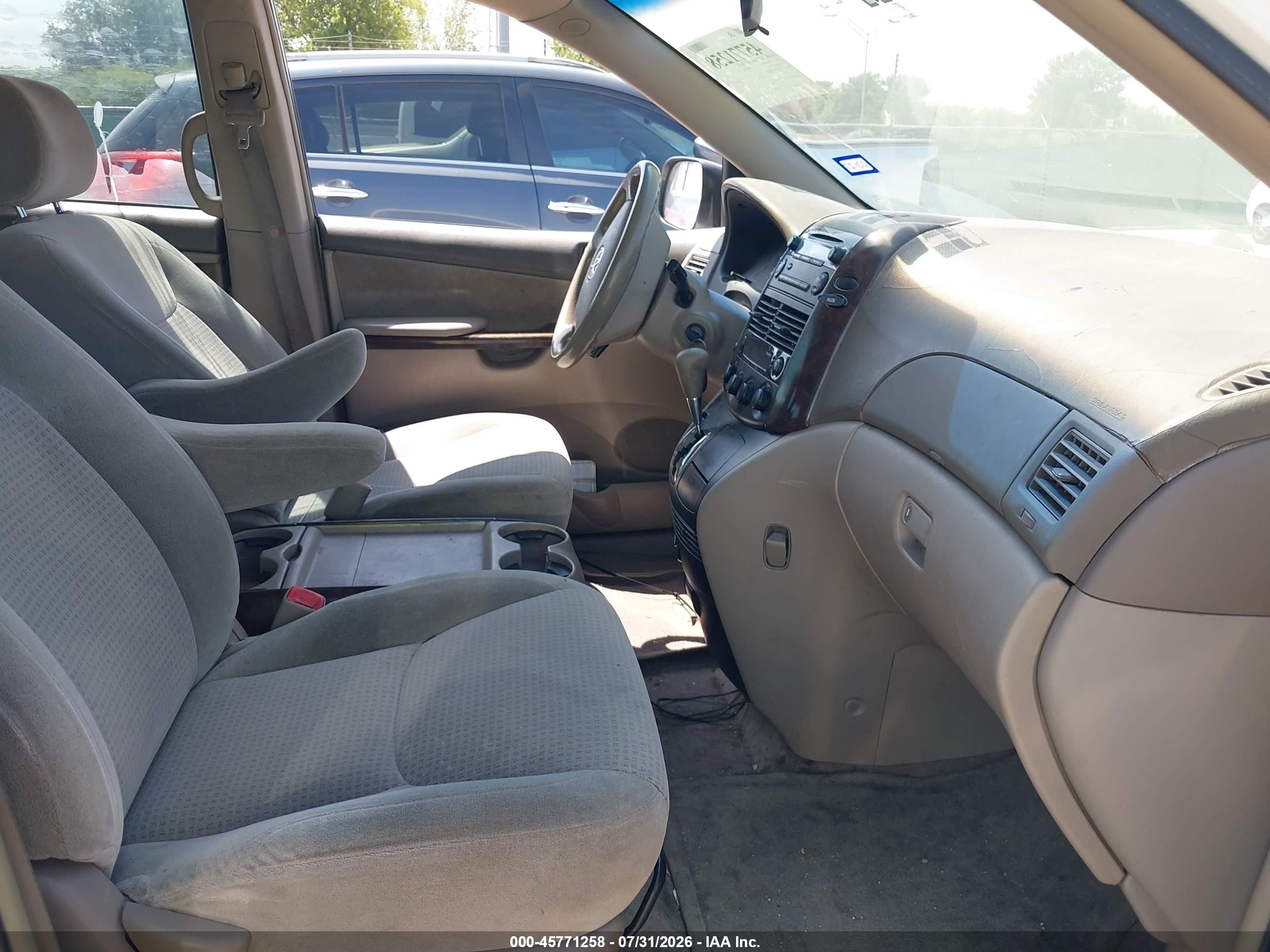 2006 Toyota Sienna Ce Белый vin: 5TDZA23C46S457972