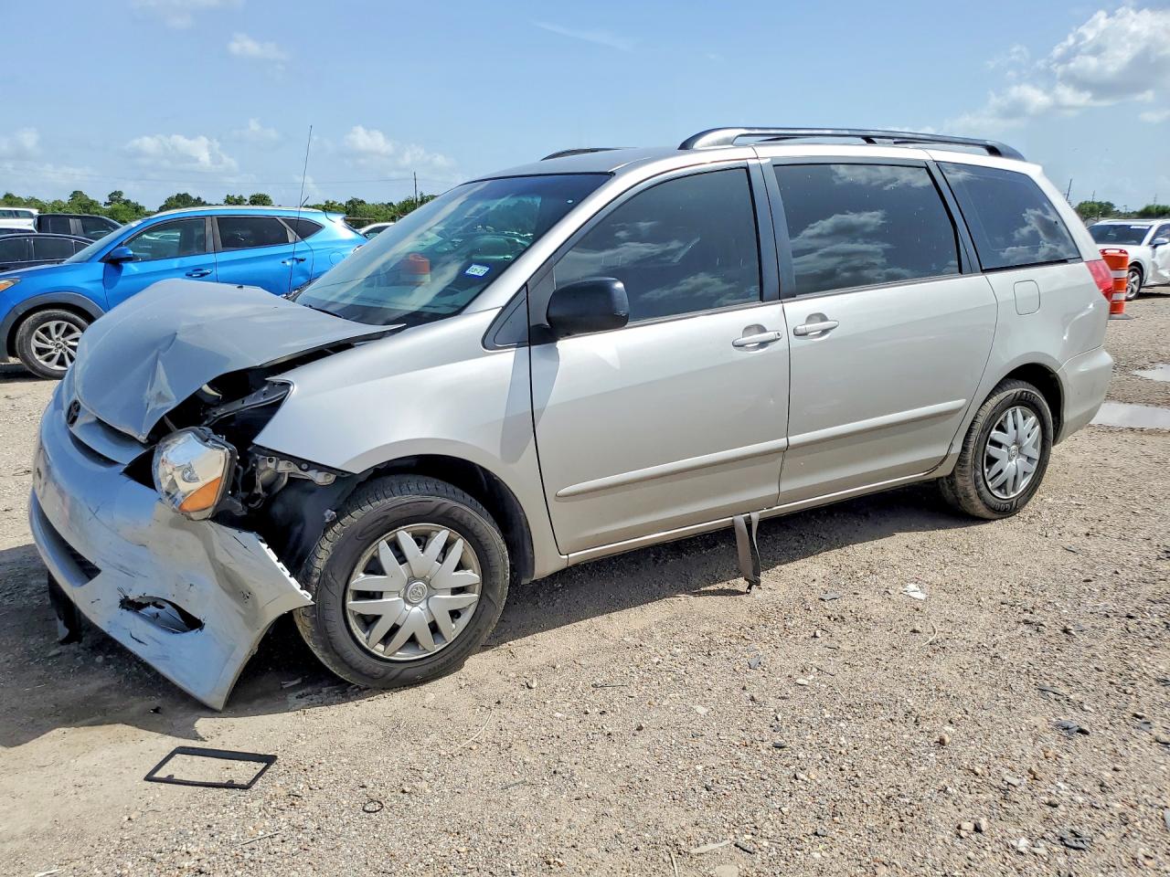 2006 Toyota Sienna Ce 7 Passenger Beige vin: 5TDZA23C46S573818