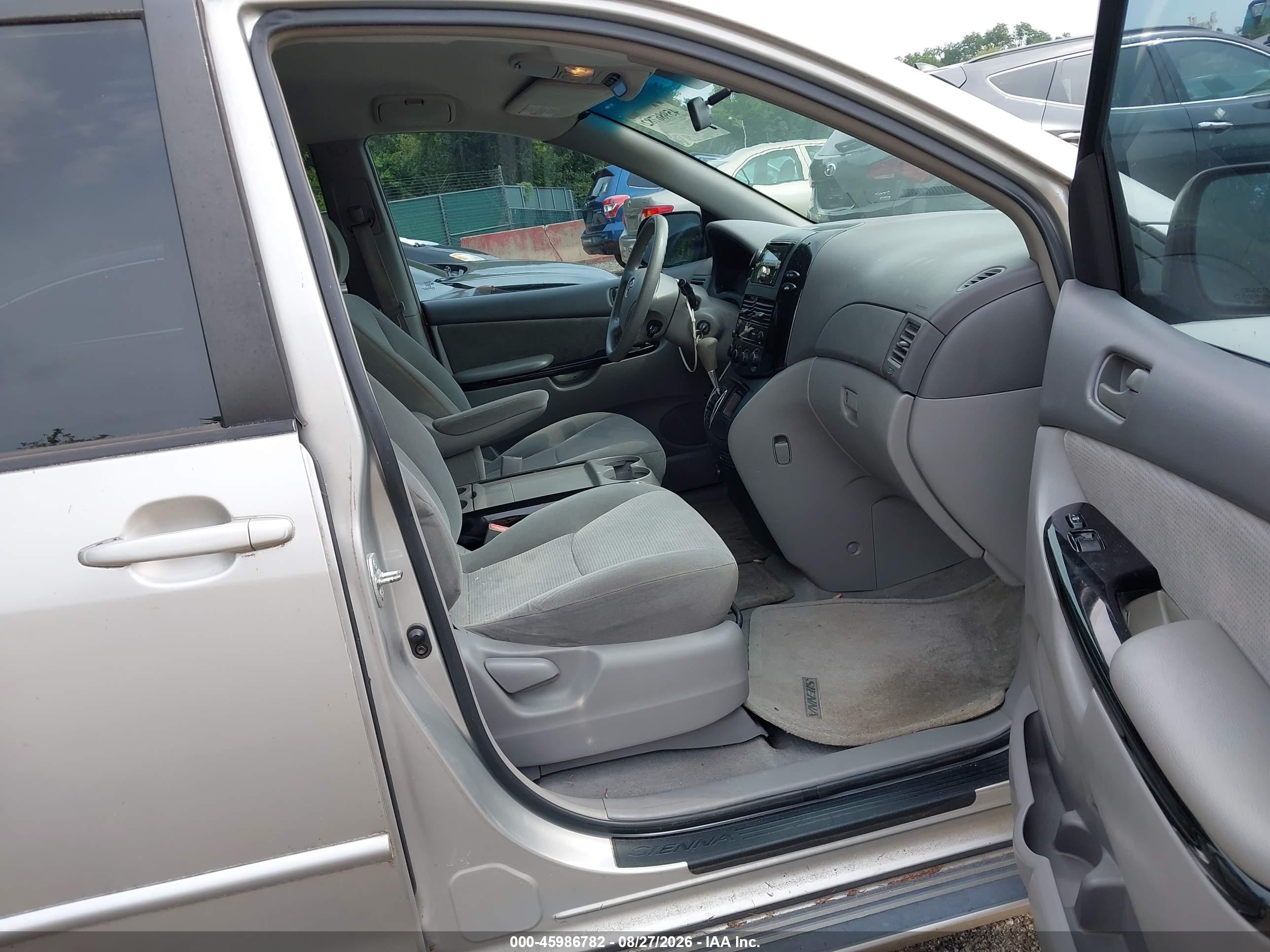 2004 Toyota Sienna Le Silver vin: 5TDZA23C54S020575