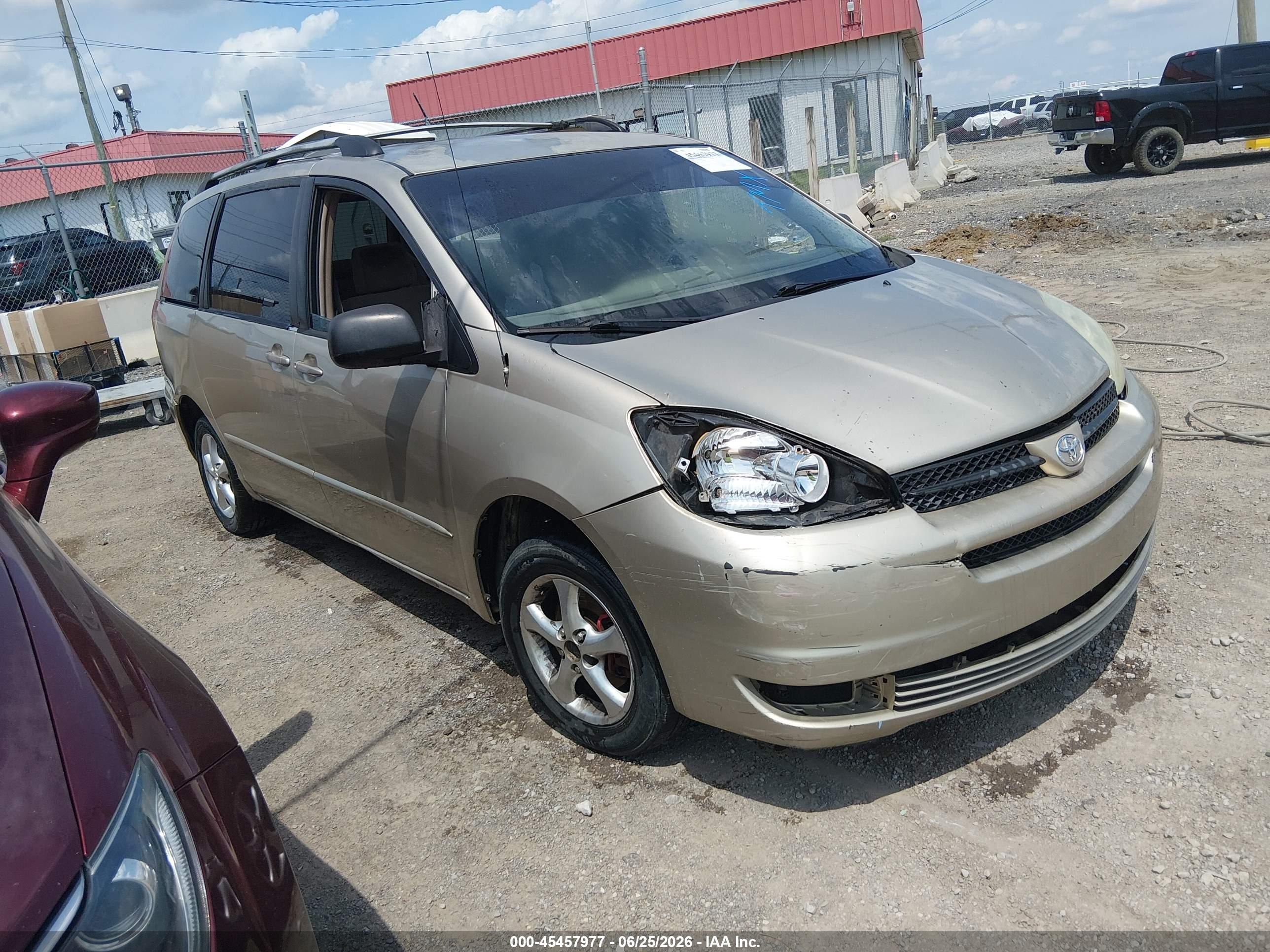 2004 Toyota Sienna Le Gold vin: 5TDZA23C54S150839