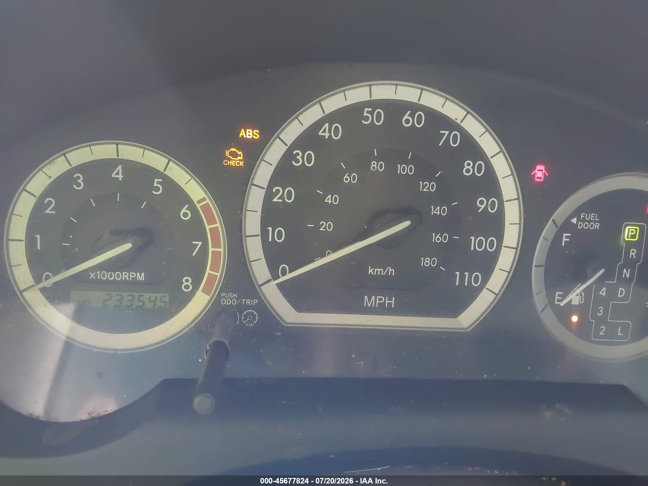 2005 Toyota Sienna Le Blue vin: 5TDZA23C55S221314