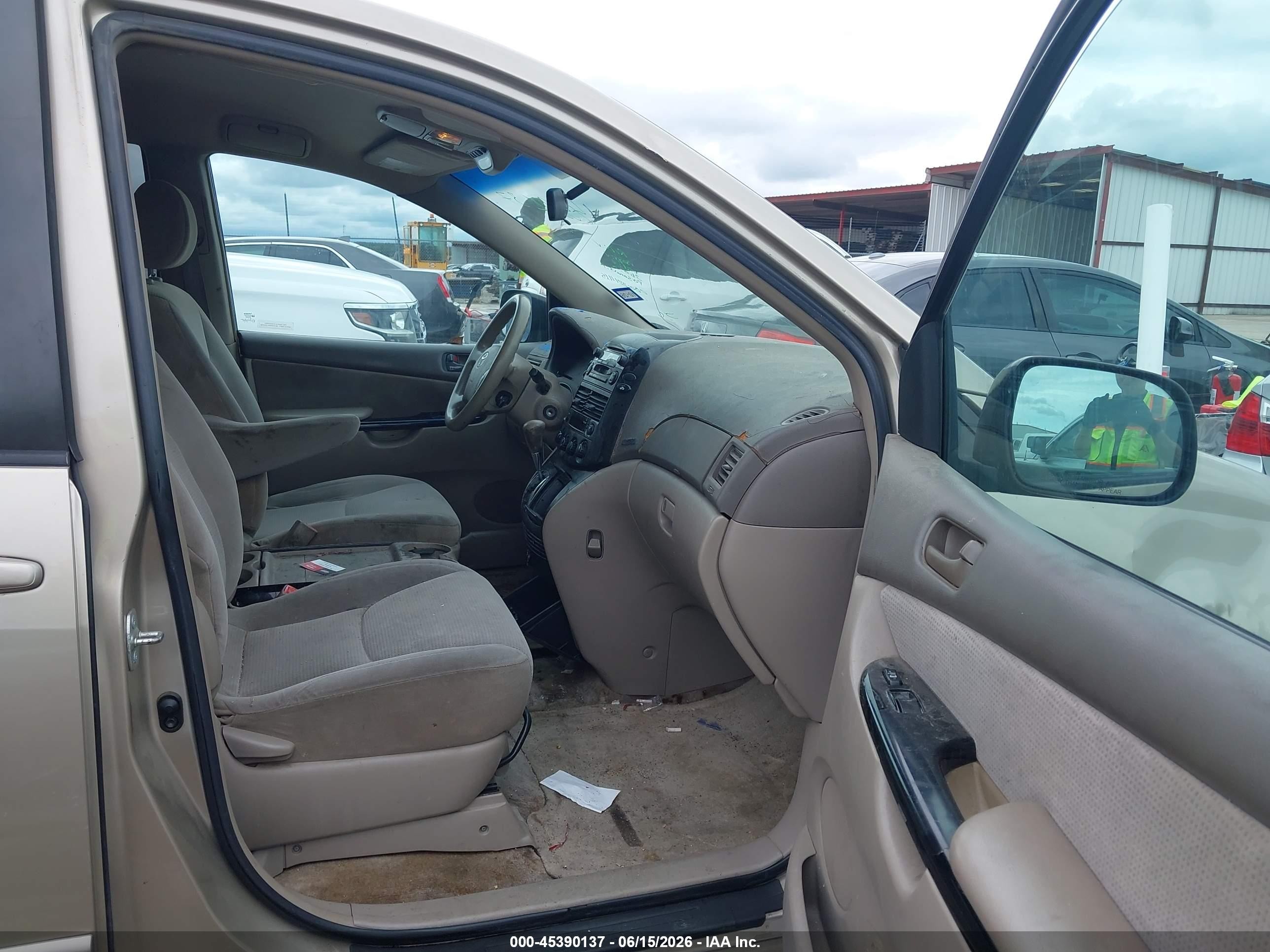2005 Toyota Sienna Le Желто-коричневый vin: 5TDZA23C55S284347