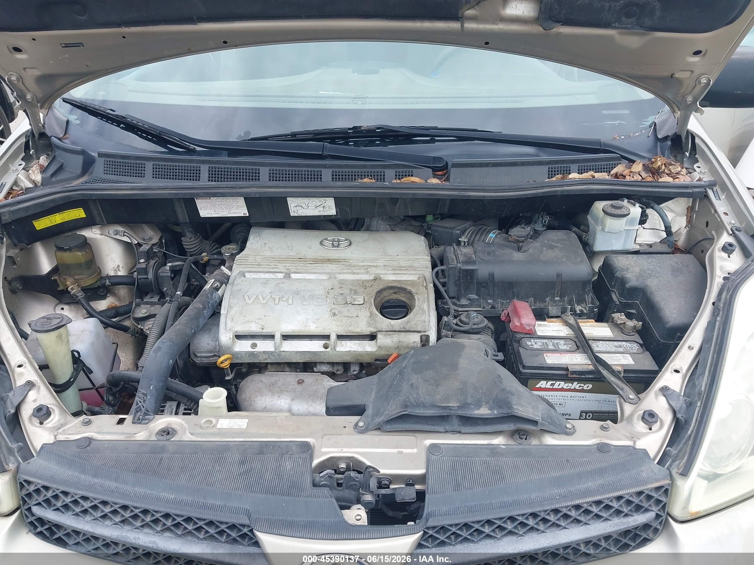 2005 Toyota Sienna Le Желто-коричневый vin: 5TDZA23C55S284347