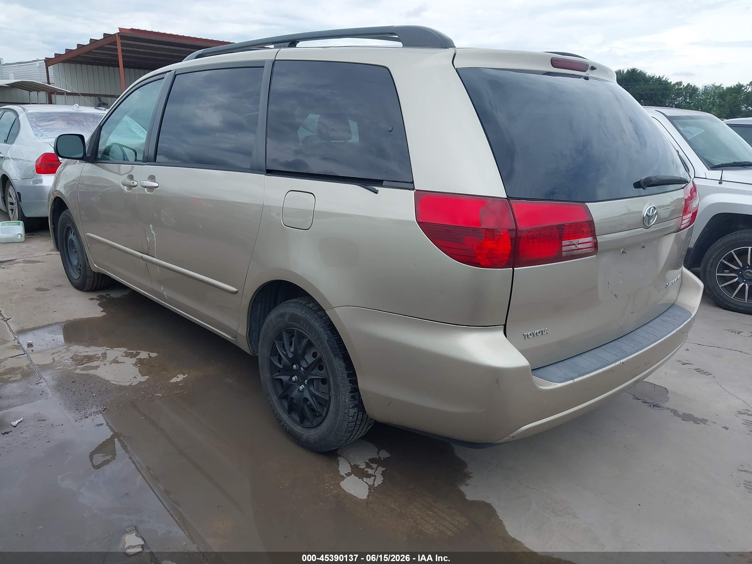 2005 Toyota Sienna Le Желто-коричневый vin: 5TDZA23C55S284347