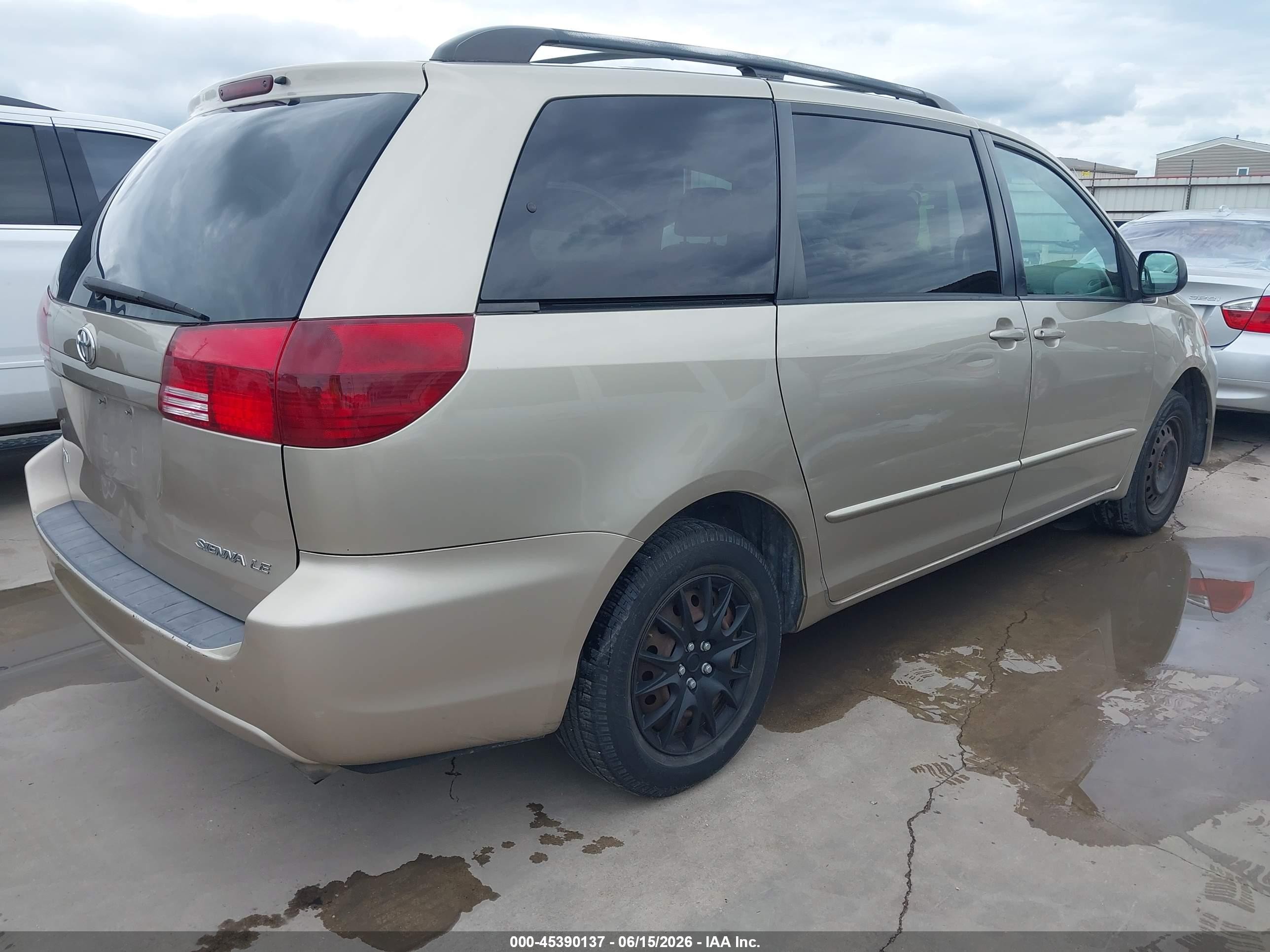 2005 Toyota Sienna Le Желто-коричневый vin: 5TDZA23C55S284347