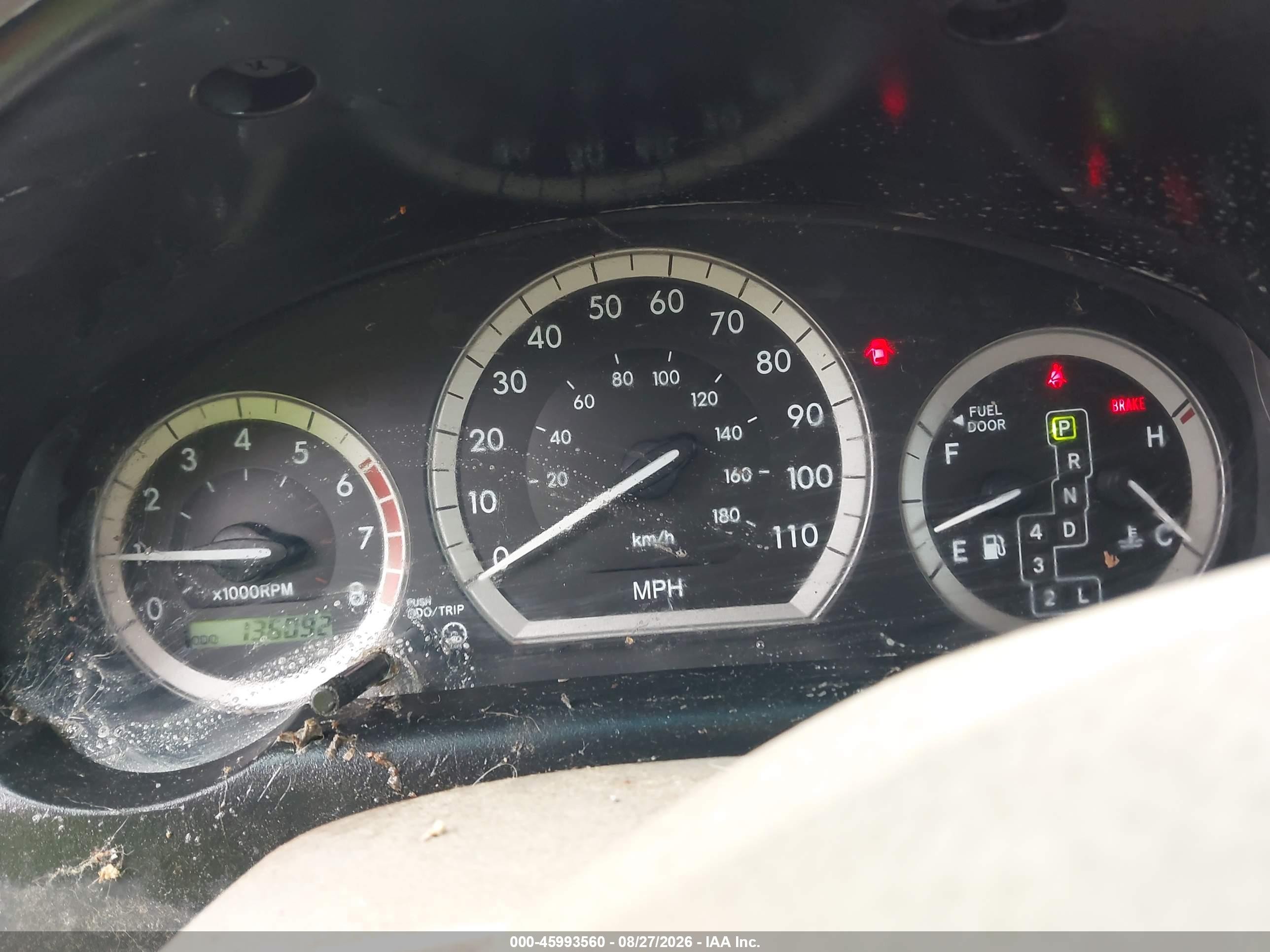 2005 Toyota Sienna Le White vin: 5TDZA23C55S309375