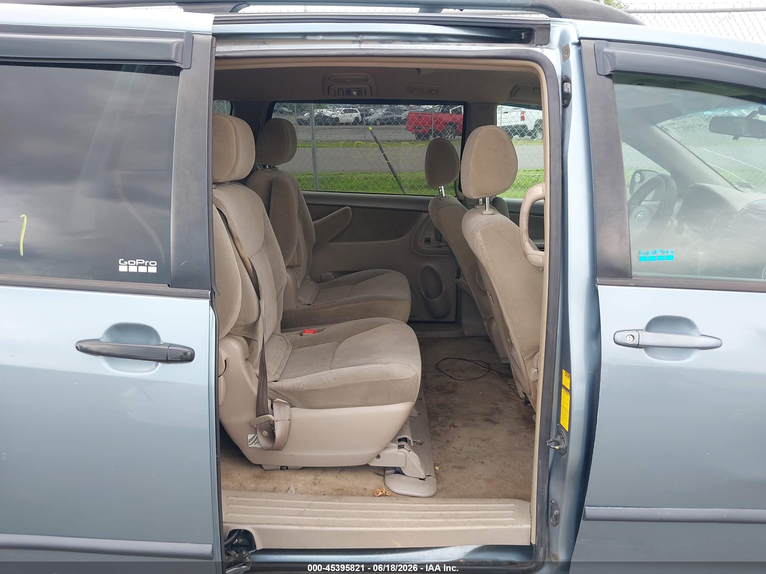 2005 Toyota Sienna Le Blue vin: 5TDZA23C55S311322