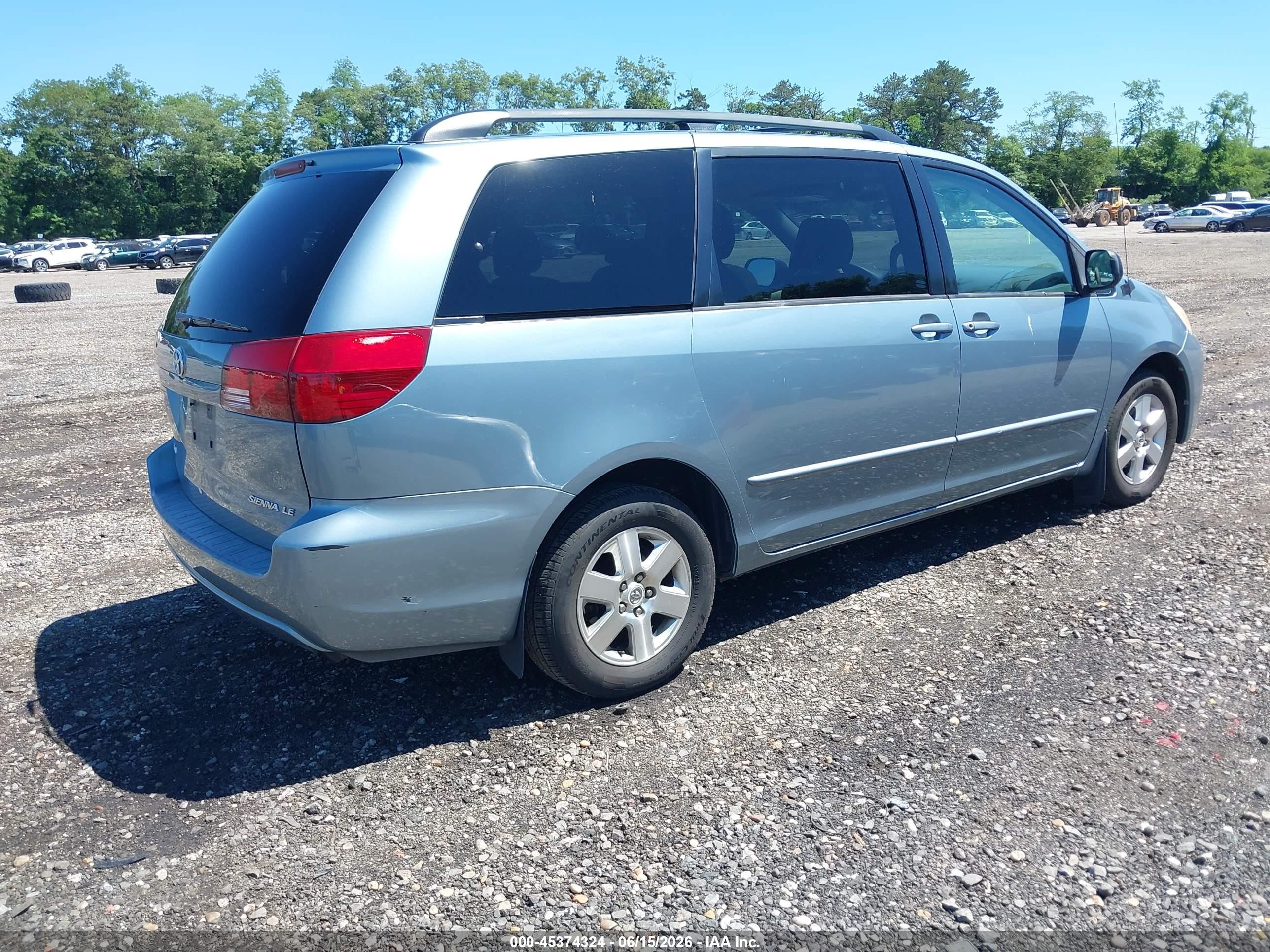2005 Toyota Sienna Le Gray vin: 5TDZA23C55S326550