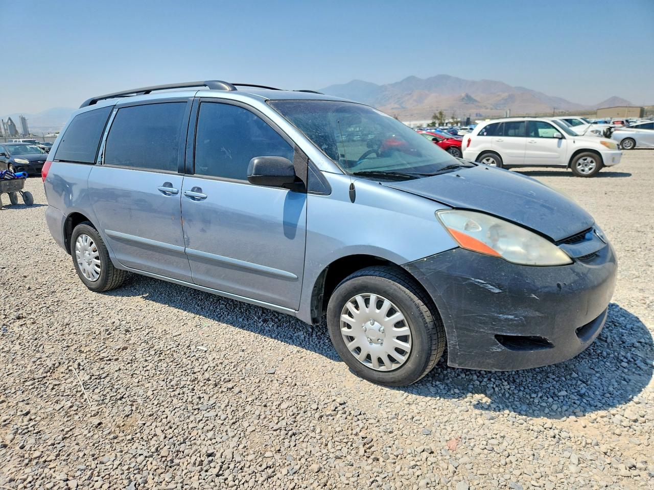 2006 Toyota Sienna Ce 7 Passenger Teal vin: 5TDZA23C56S403709