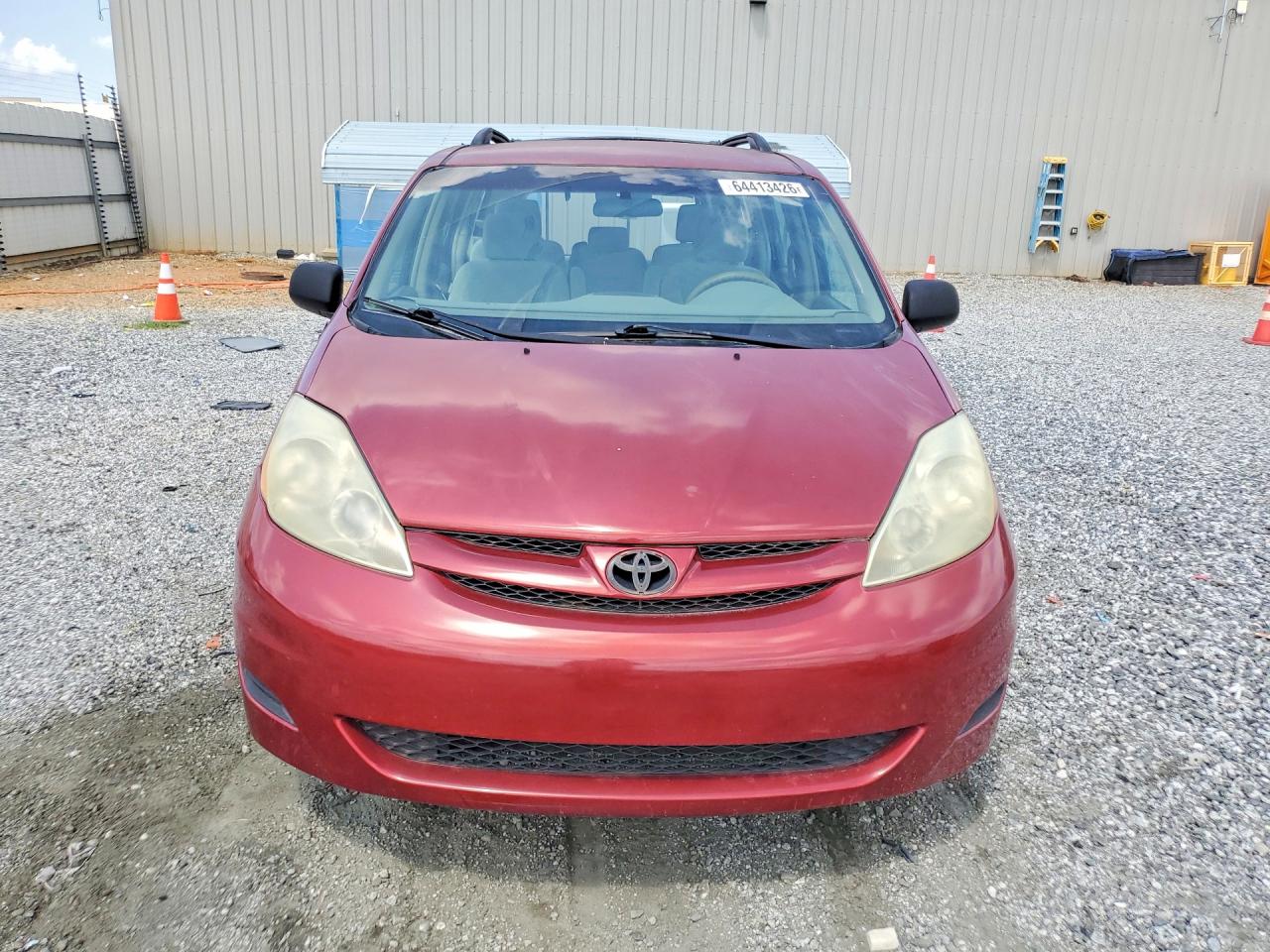 2006 Toyota Sienna Ce 8 Passenger Burgundy vin: 5TDZA23C56S420980