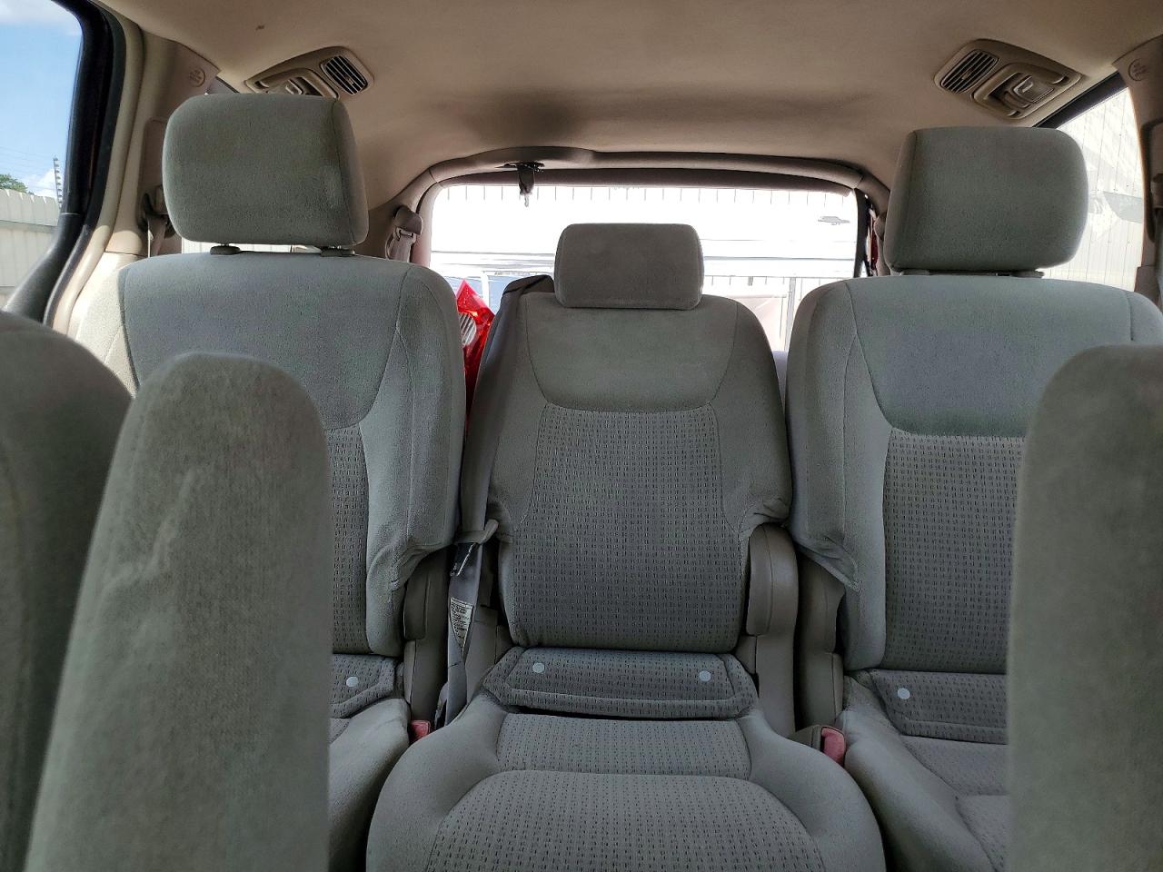 2006 Toyota Sienna Ce 8 Passenger Burgundy vin: 5TDZA23C56S420980