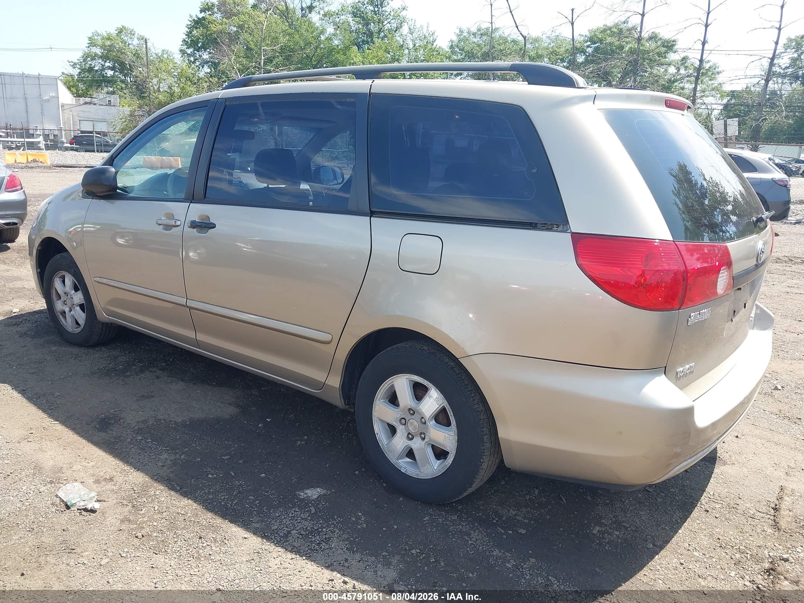 2006 Toyota Sienna Ce Beige vin: 5TDZA23C56S421353