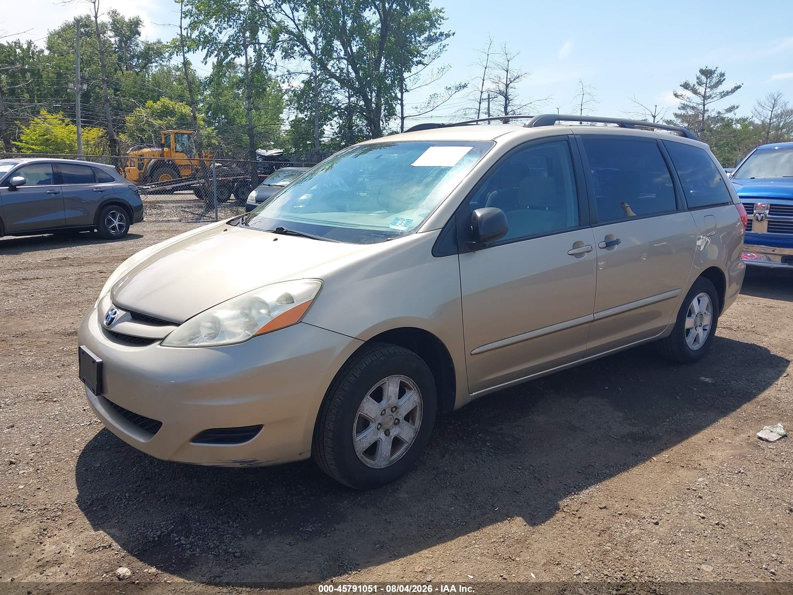 2006 Toyota Sienna Ce Beige vin: 5TDZA23C56S421353