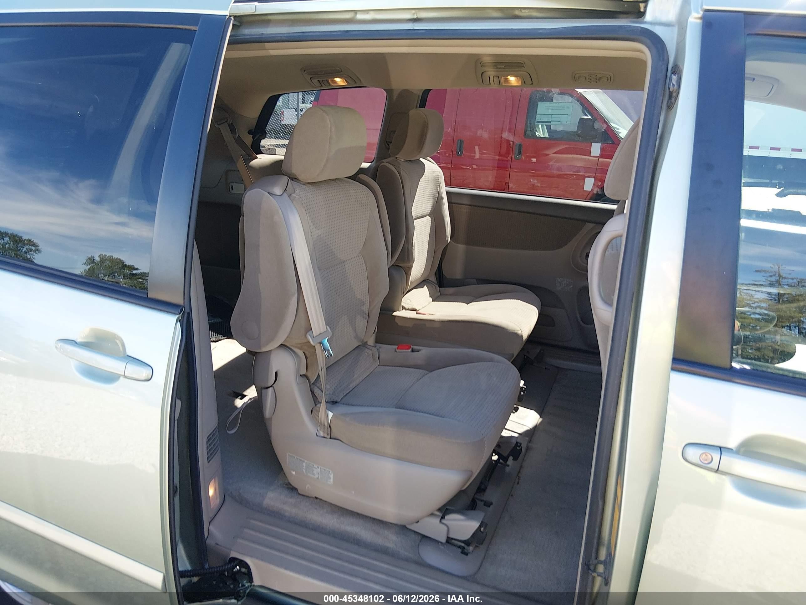 2006 Toyota Sienna Le Green vin: 5TDZA23C56S482623