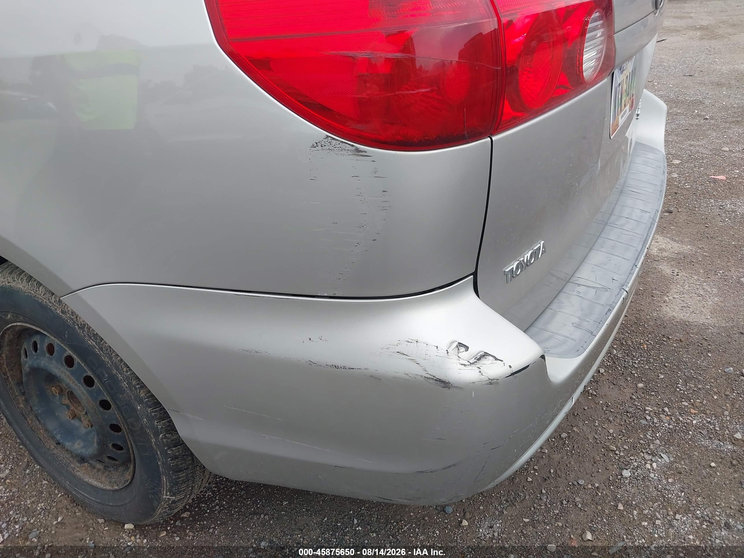 2006 Toyota Sienna Le Gray vin: 5TDZA23C56S511702