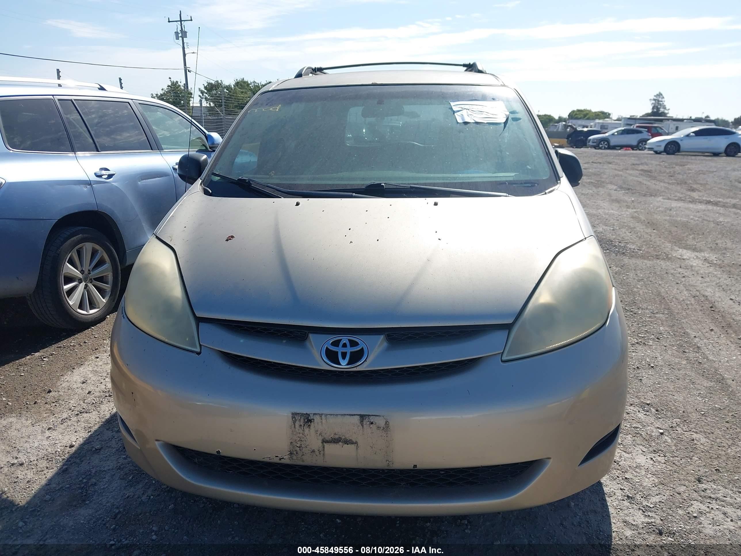 2006 Toyota Sienna Ce Gold vin: 5TDZA23C56S512798