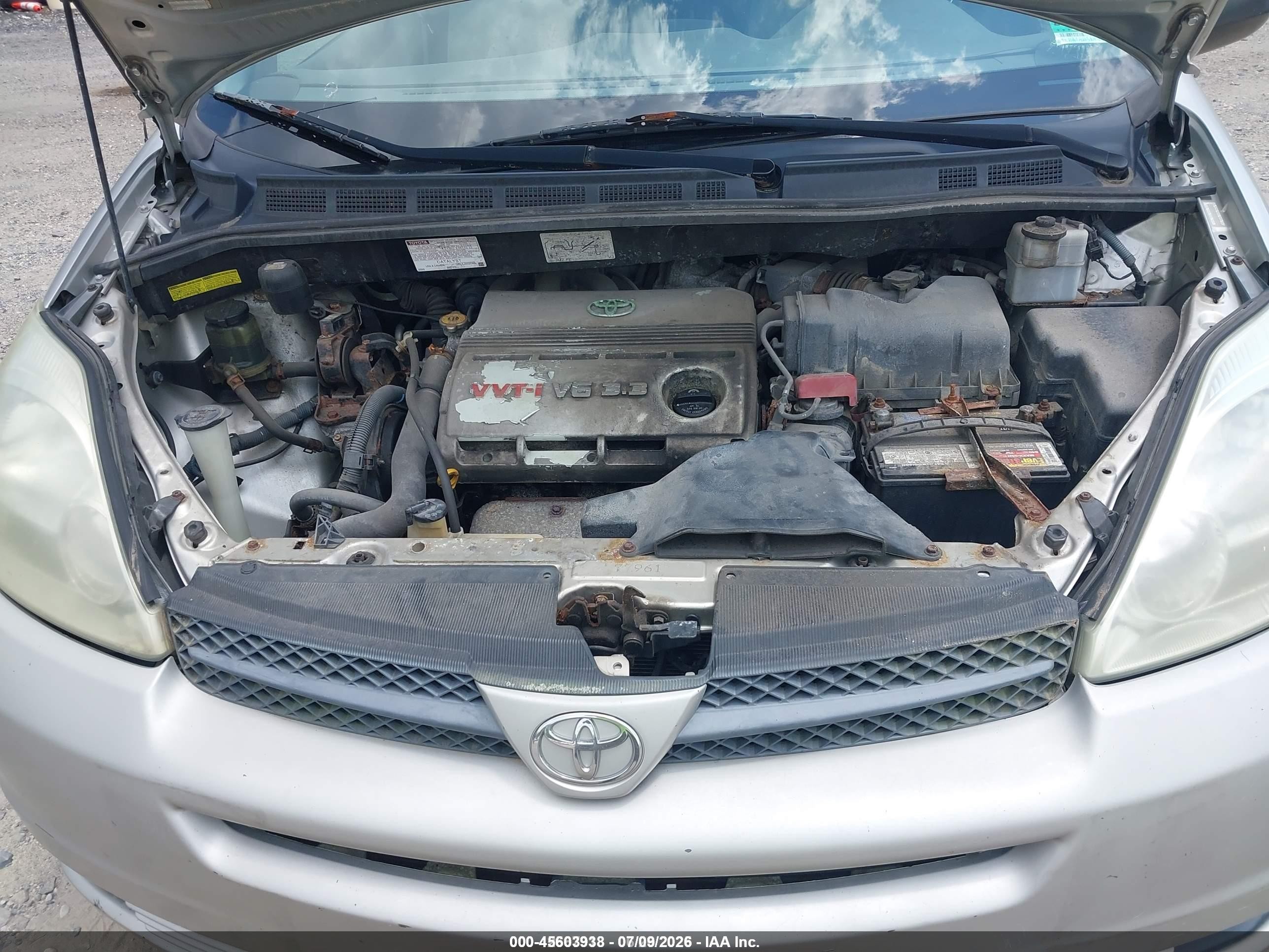 2004 Toyota Sienna Le Champagne vin: 5TDZA23C64S085032