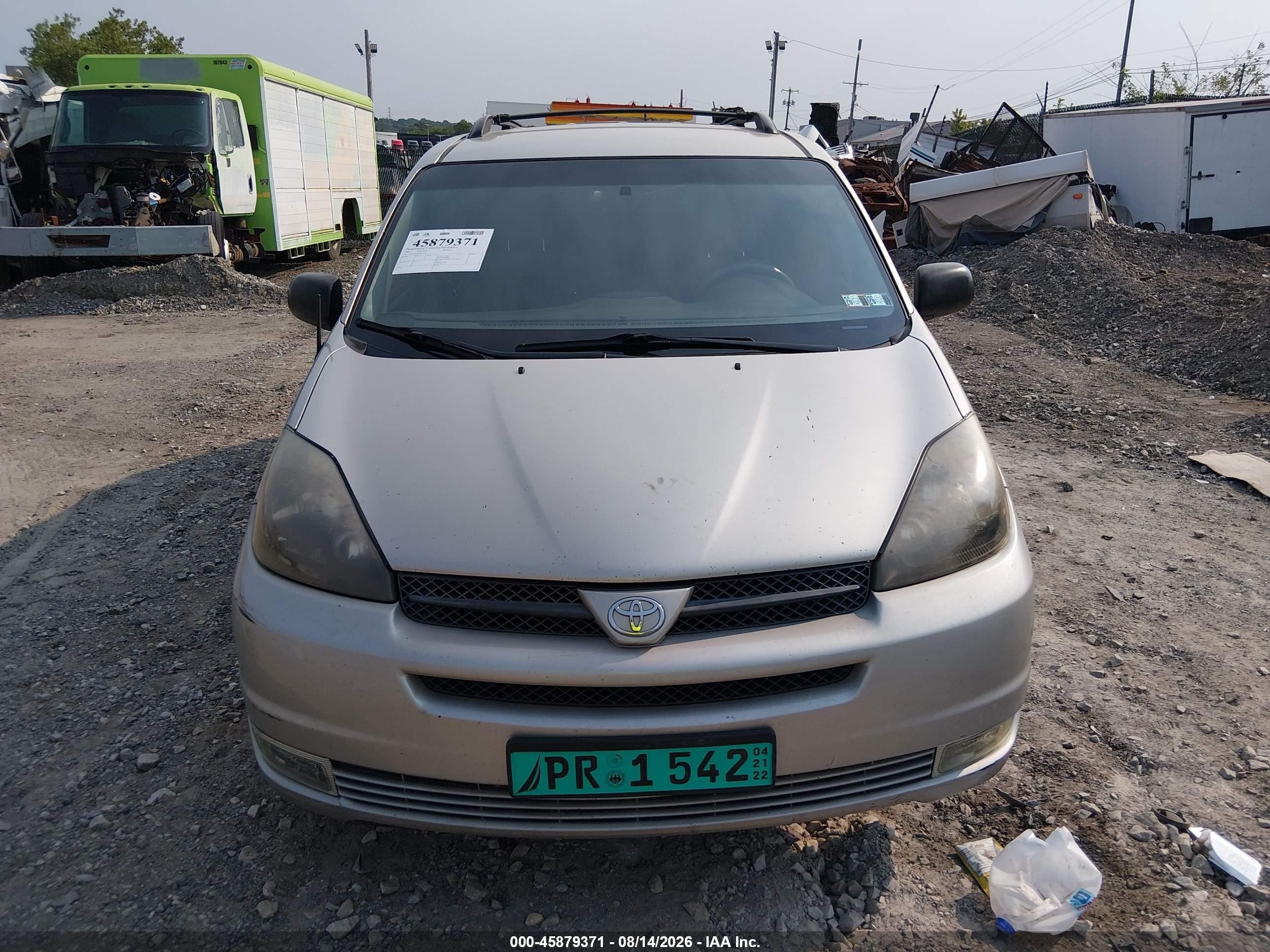 2004 Toyota Sienna Le Beige vin: 5TDZA23C64S216752