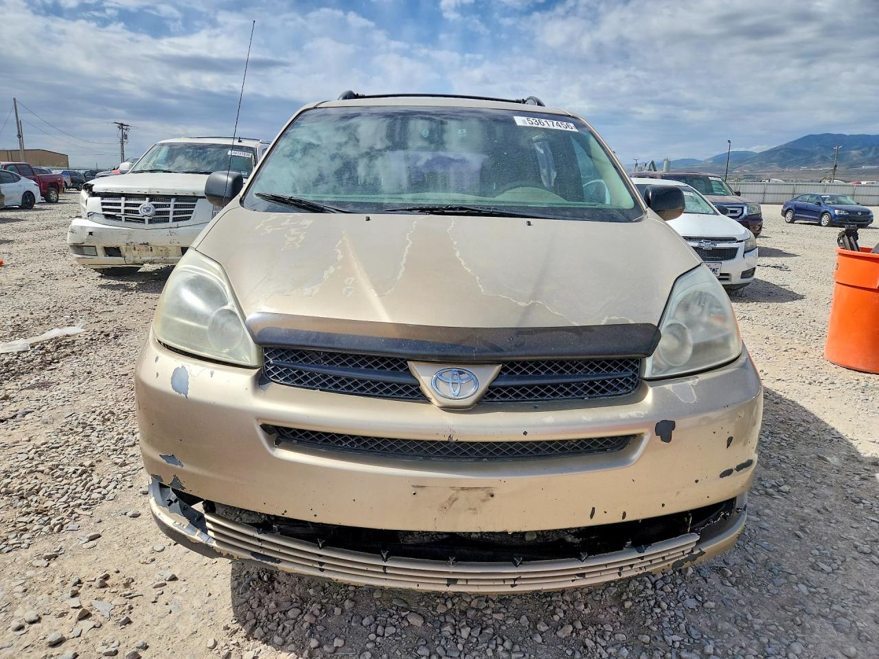 2005 Toyota Sienna Ce 8 Passenger Beige vin: 5TDZA23C65S284308