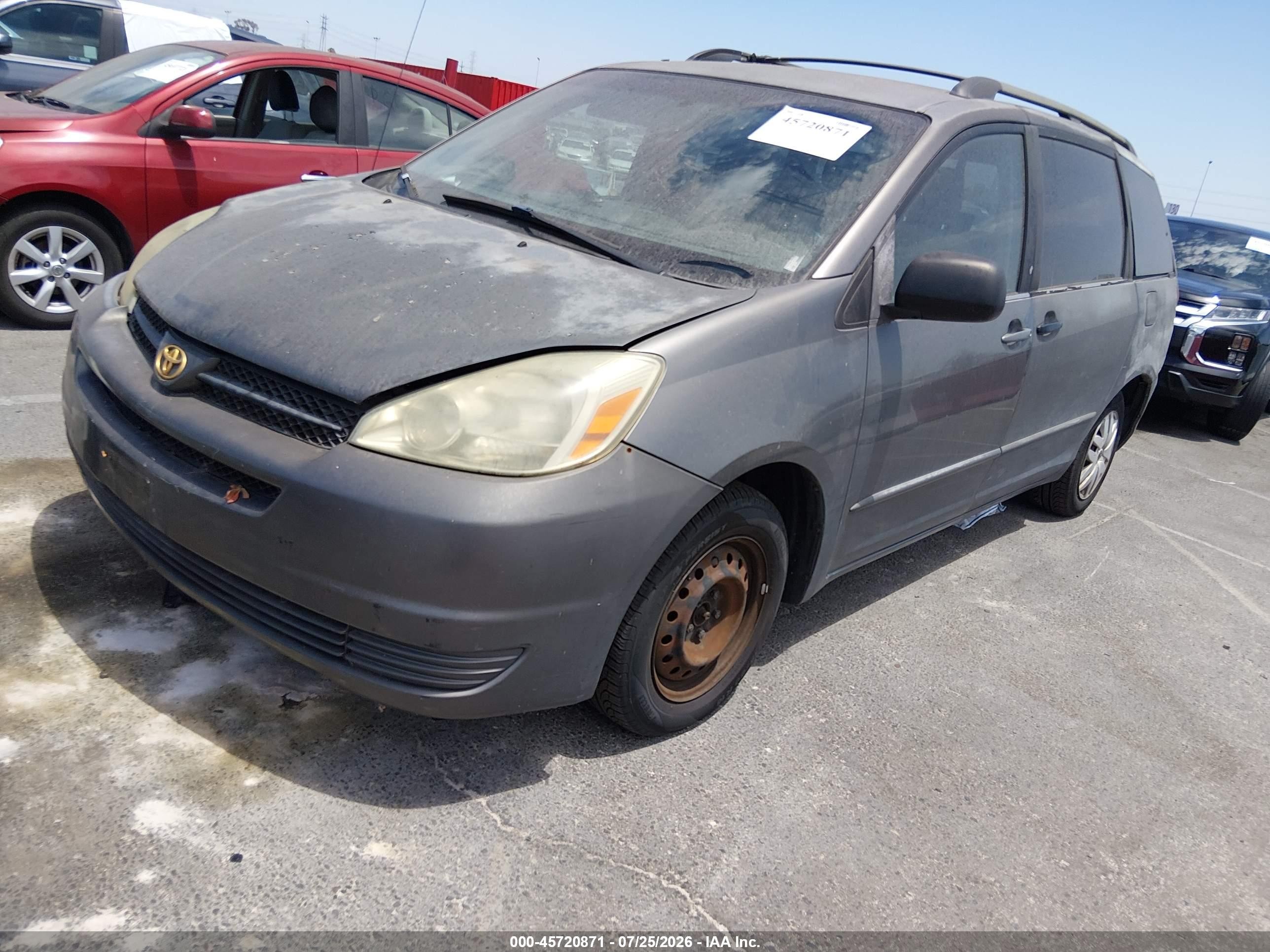 2005 Toyota Sienna Le Gray vin: 5TDZA23C65S295955