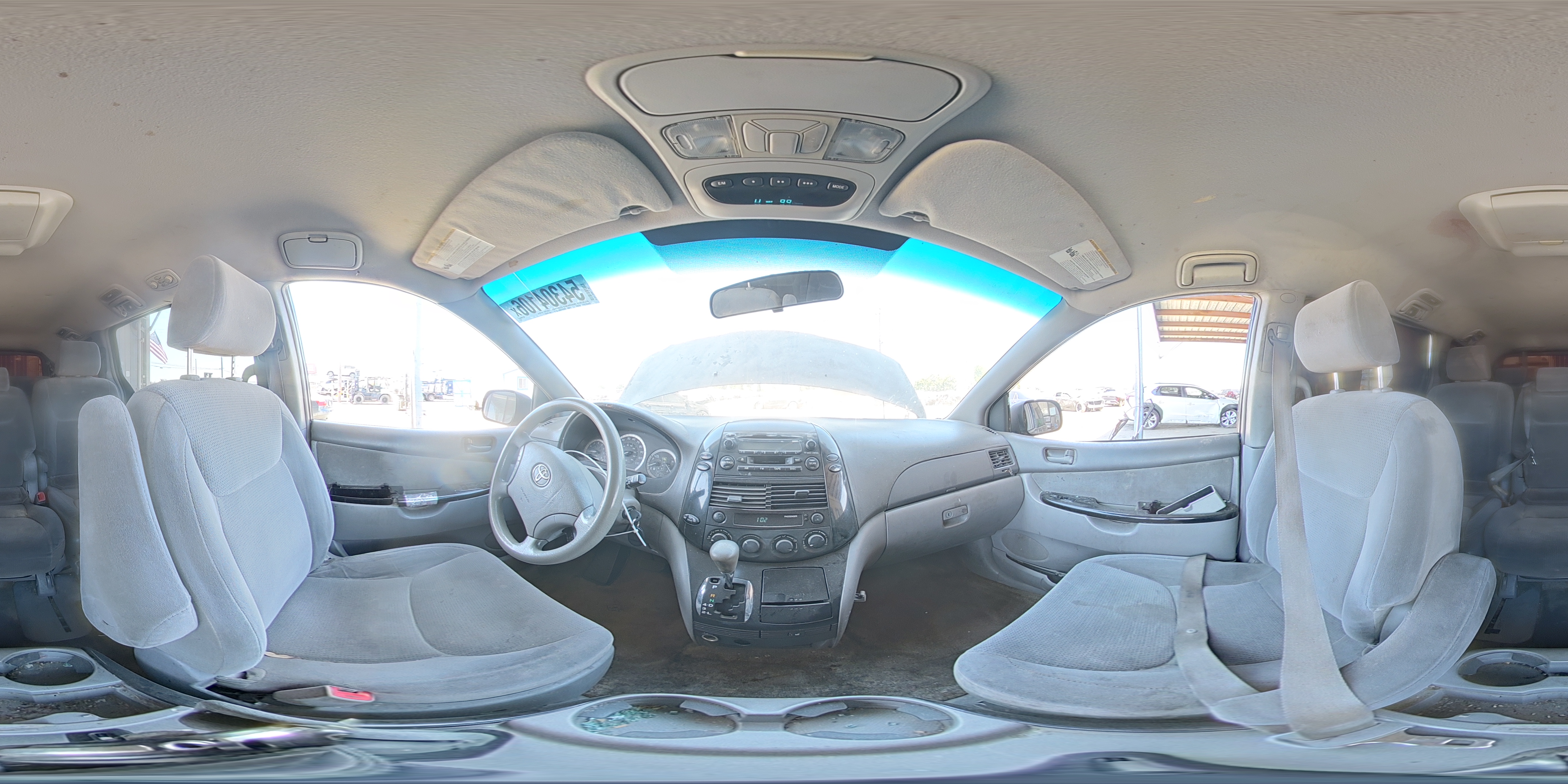 2005 Toyota Sienna Le 8 Passenger Gray vin: 5TDZA23C65S298094