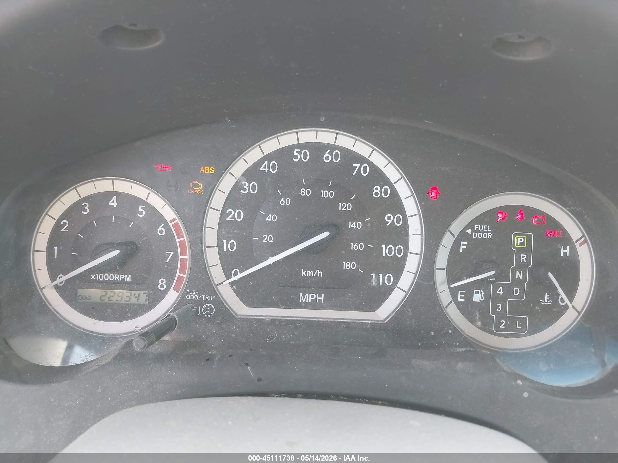 2005 Toyota Sienna Le Silver vin: 5TDZA23C65S308641