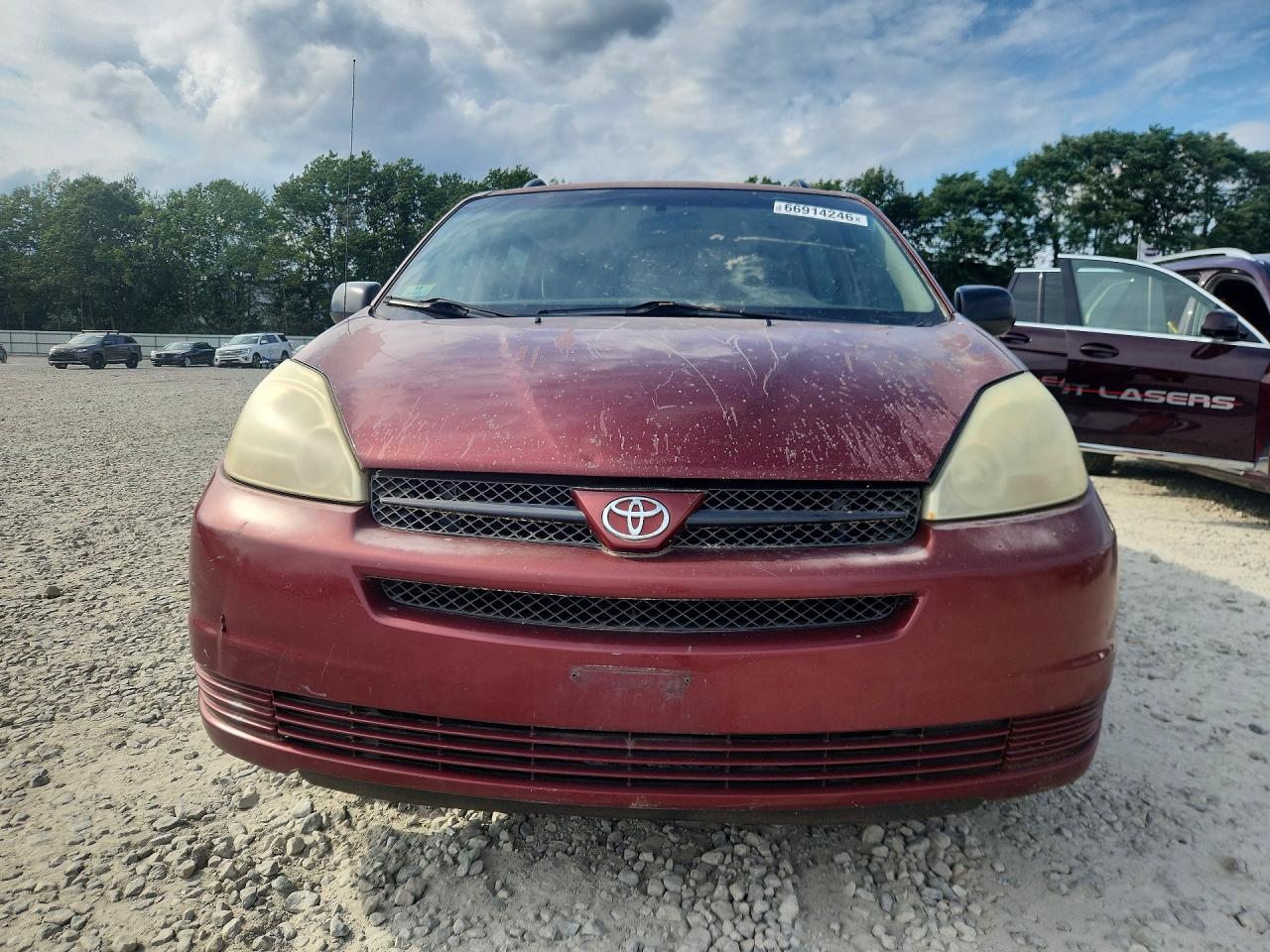 2005 Toyota Sienna Ce 7 Passenger Red vin: 5TDZA23C65S336472