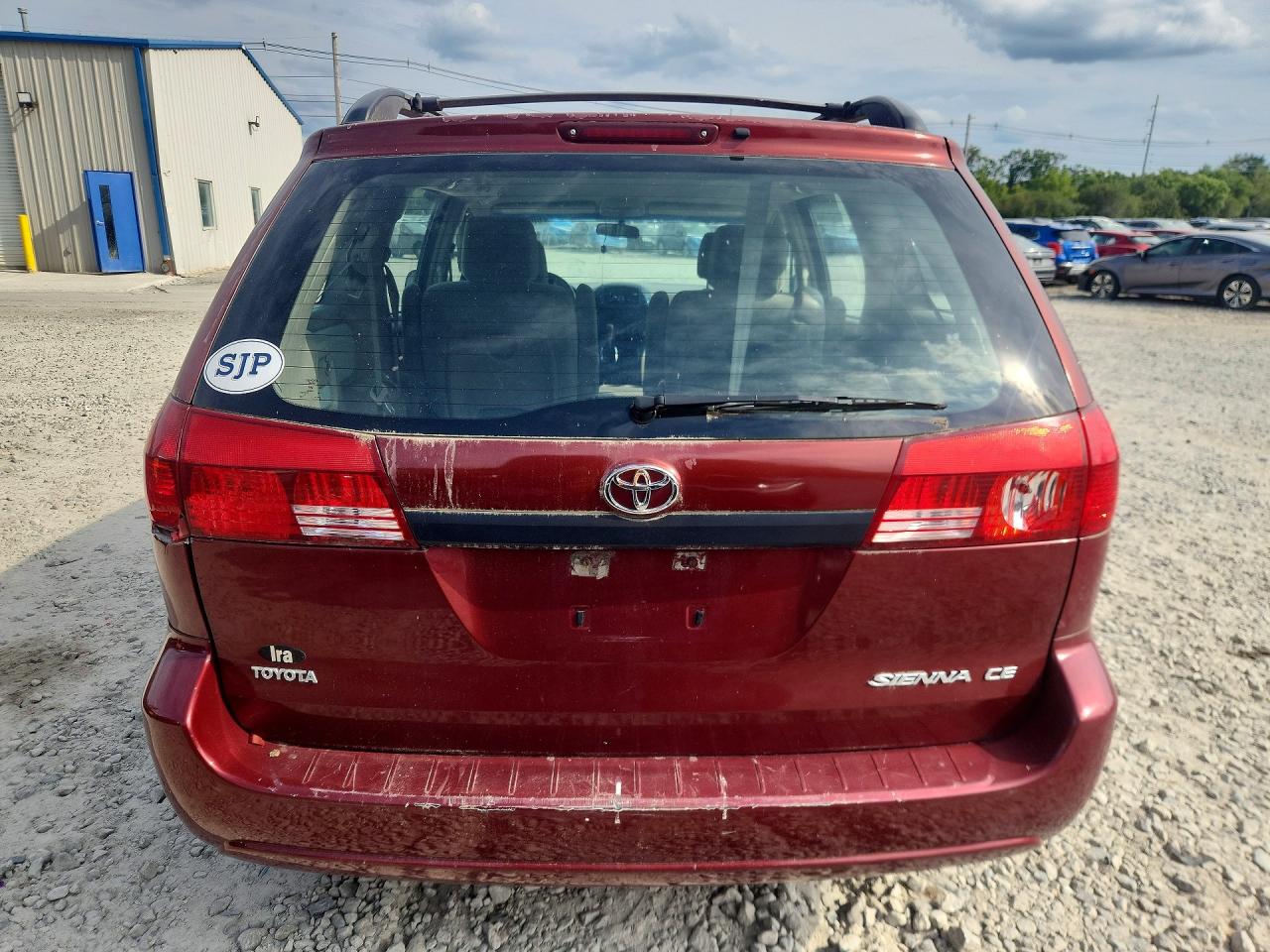 2005 Toyota Sienna Ce 7 Passenger Red vin: 5TDZA23C65S336472