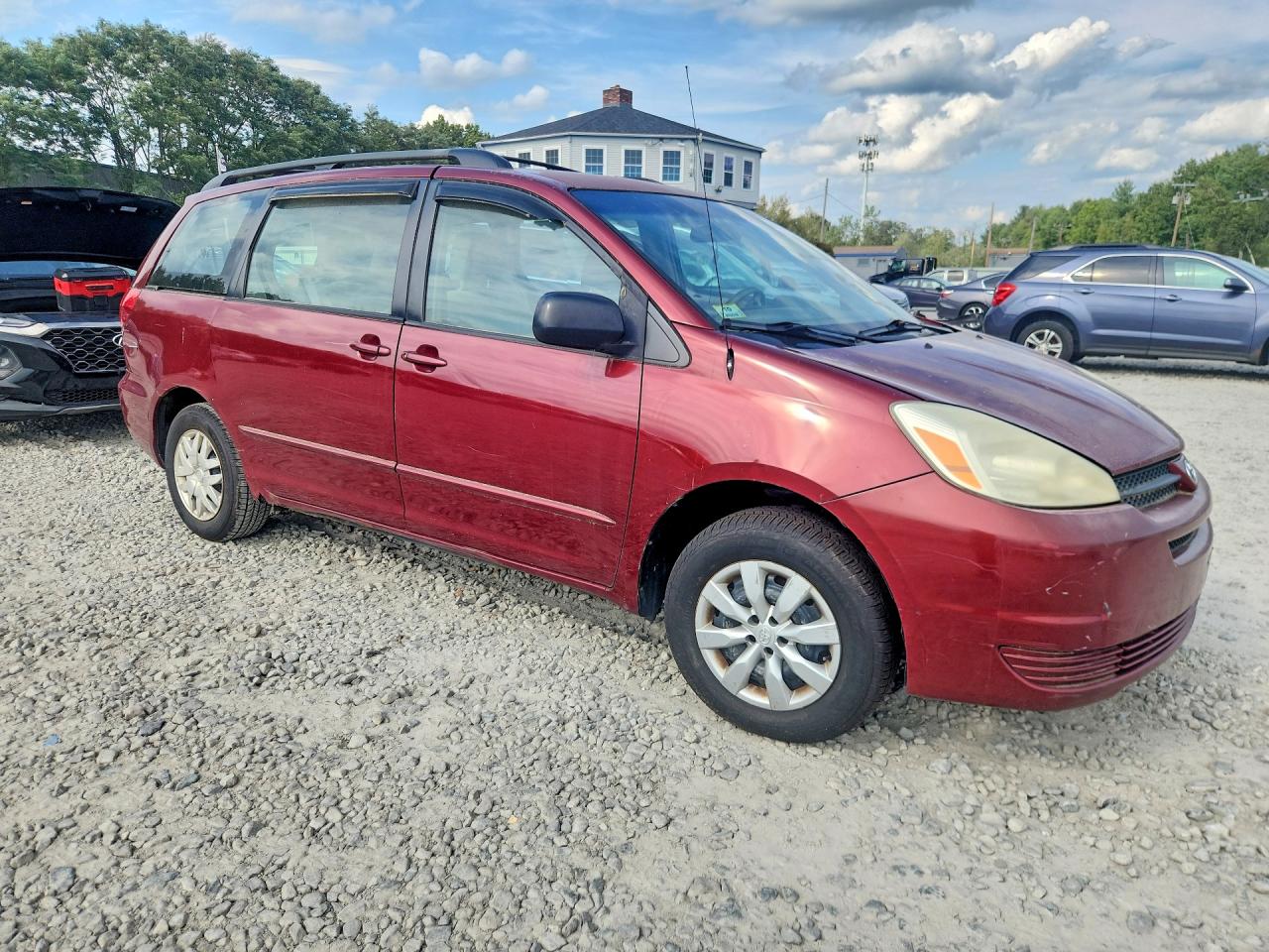 2005 Toyota Sienna Ce 7 Passenger Red vin: 5TDZA23C65S336472