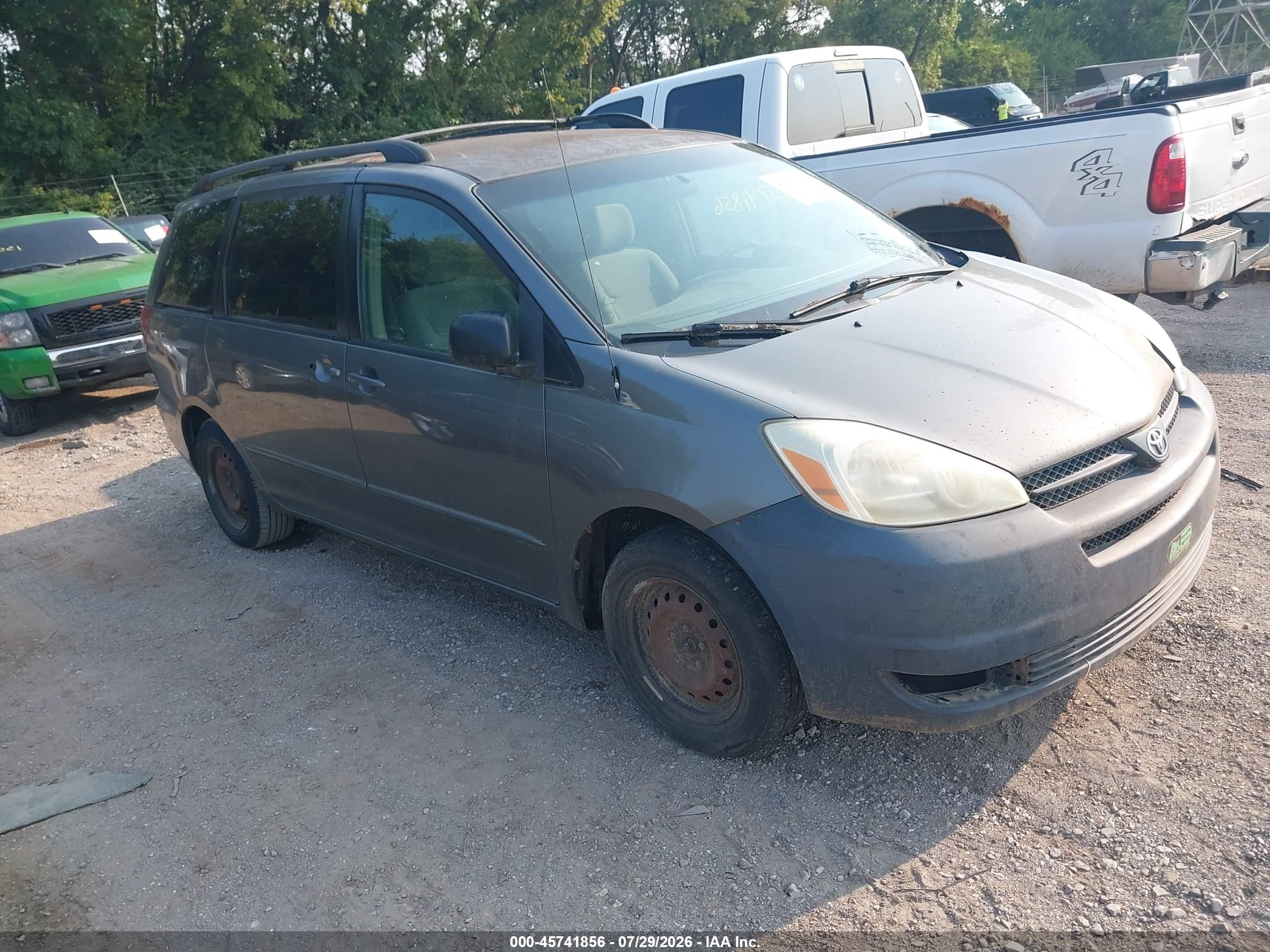 2005 Toyota Sienna Le Gray vin: 5TDZA23C65S344698