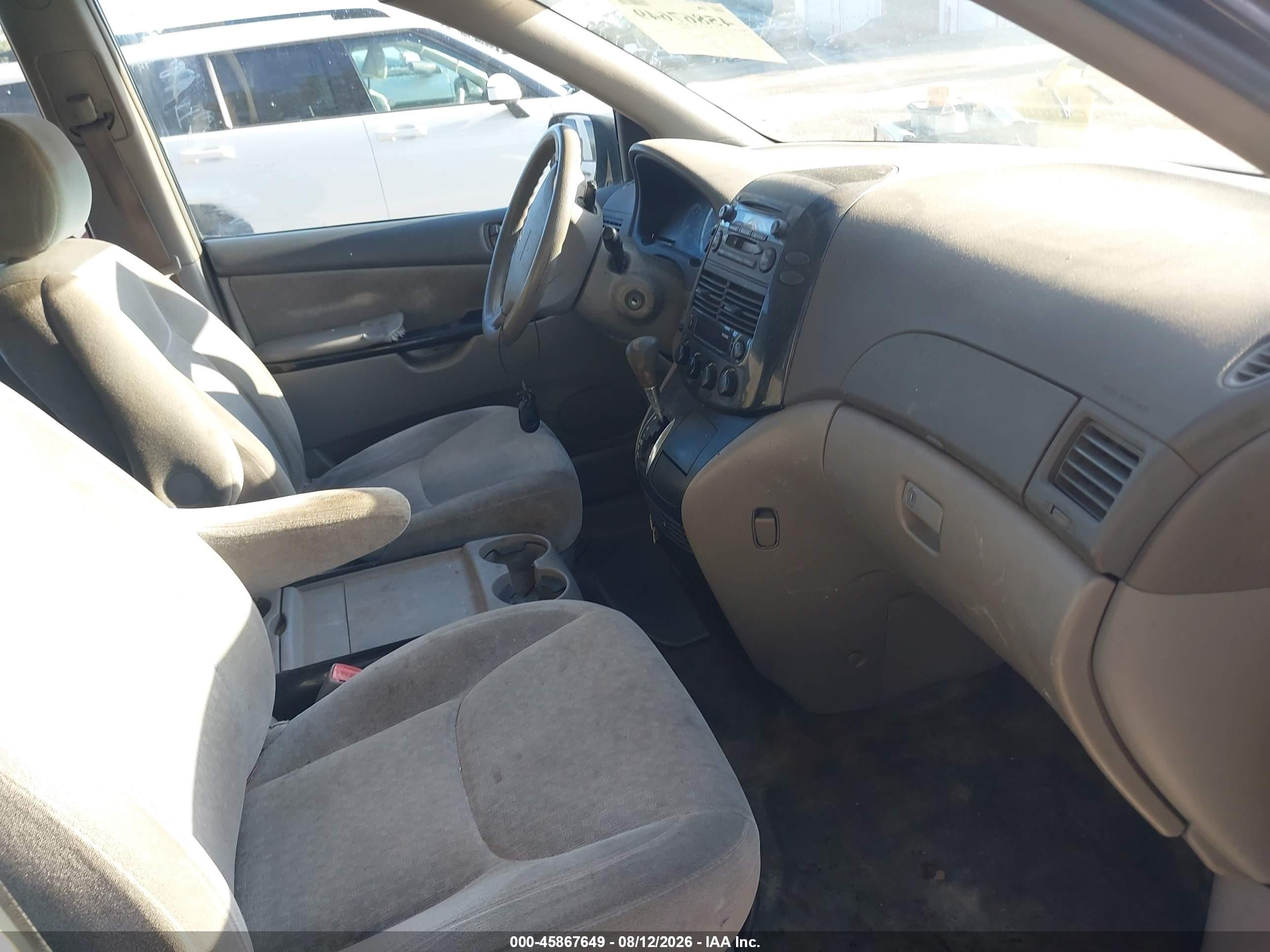 2005 Toyota Sienna Ce Blue vin: 5TDZA23C65S359296